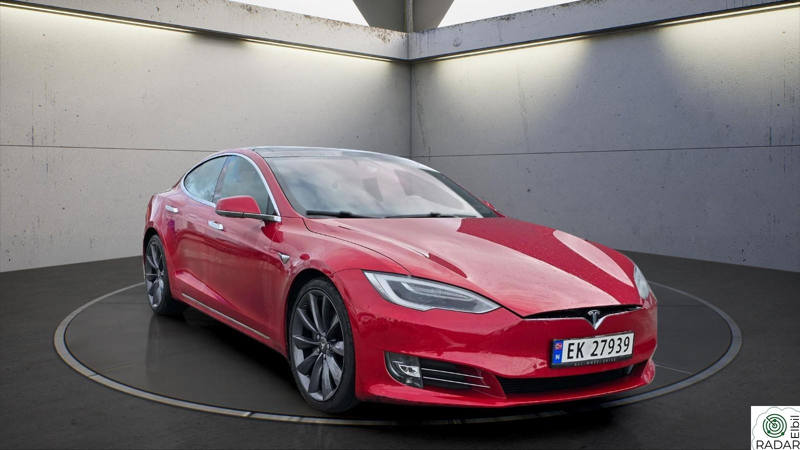 TESLA MOTORS Model S 75D/SKINN/PANORAMA/LUFT/CCS/7-SETER/GRATIS LADING++