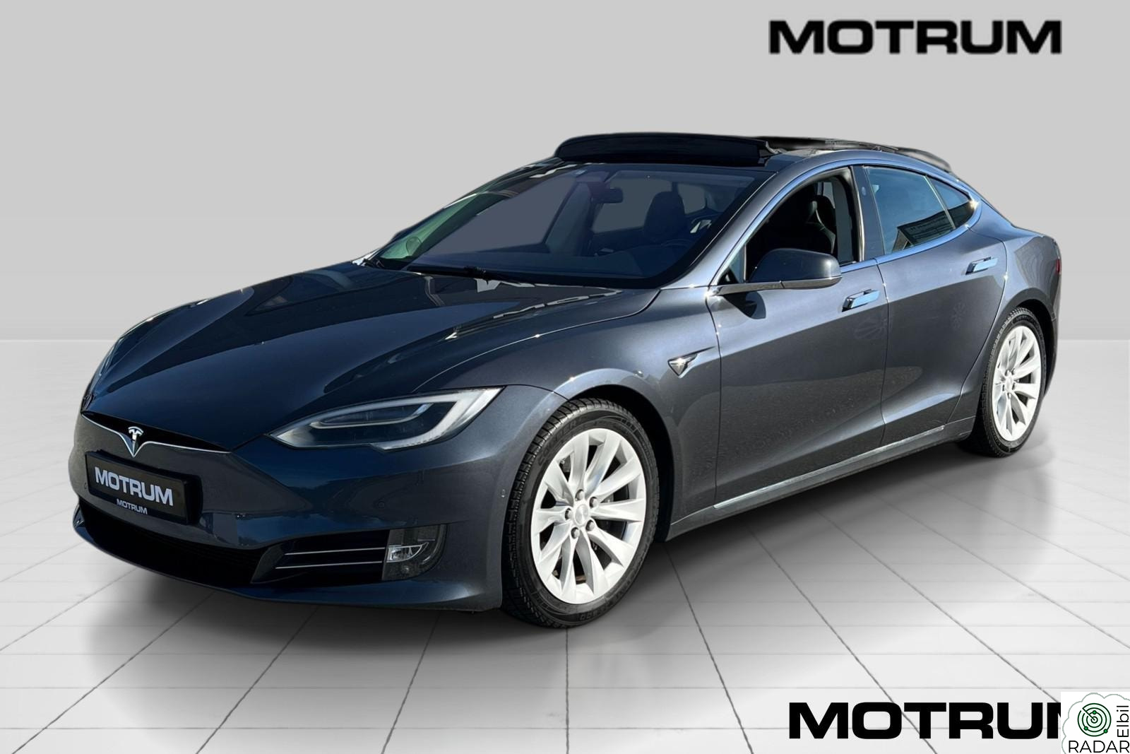 TESLA Model S 75D 525HK m/Autopilot Pano HiFi Premium Luft Carbon 21"