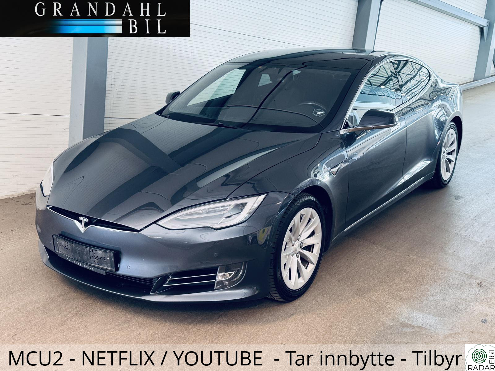 TESLA Model S 75D - 4wd - Panorama -Autopilot / Summon - Luftfjæring