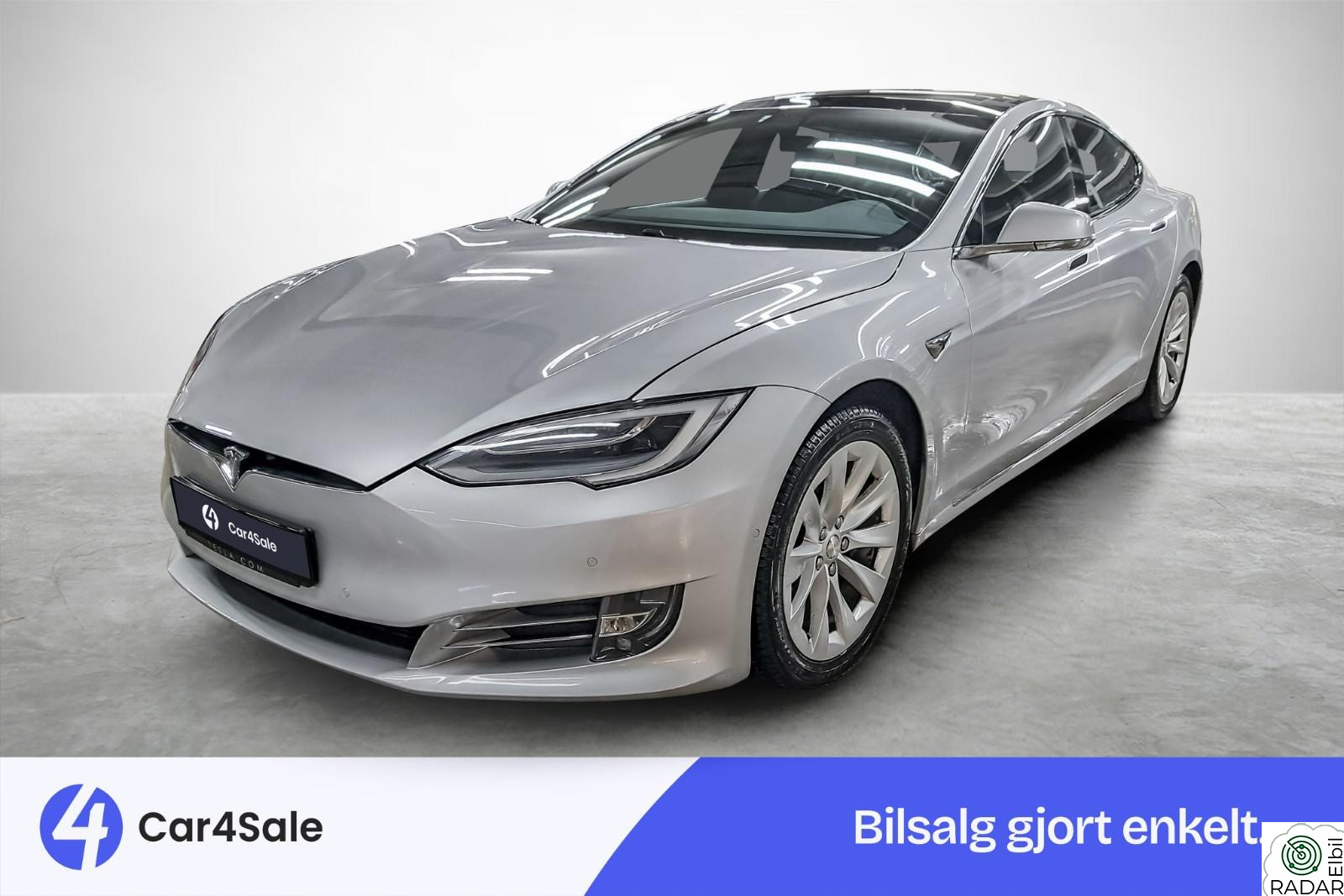 TESLA Model S 75D / MCU2 / 1-eier / Karbon / Premium / Soltak / S+V++