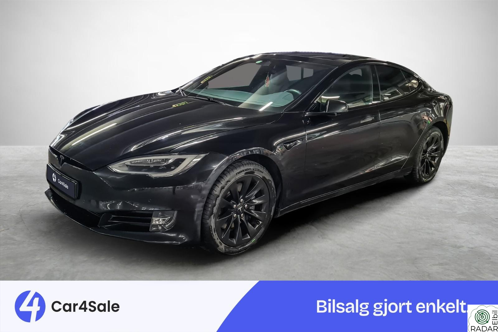 TESLA Model S 75D 490km / P.Varmer / CCS / Soltak / Norsk / S+V ++