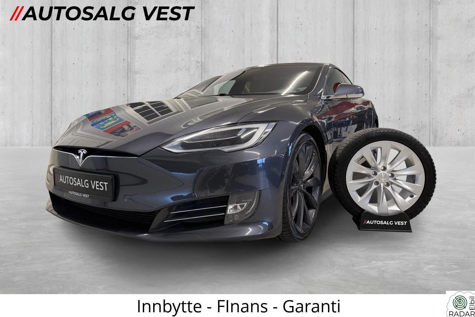 TESLA Model S 75D AWD 525HK Luftfjæring/MCU2/Pr.Sound/Kamera/Navi/CCS