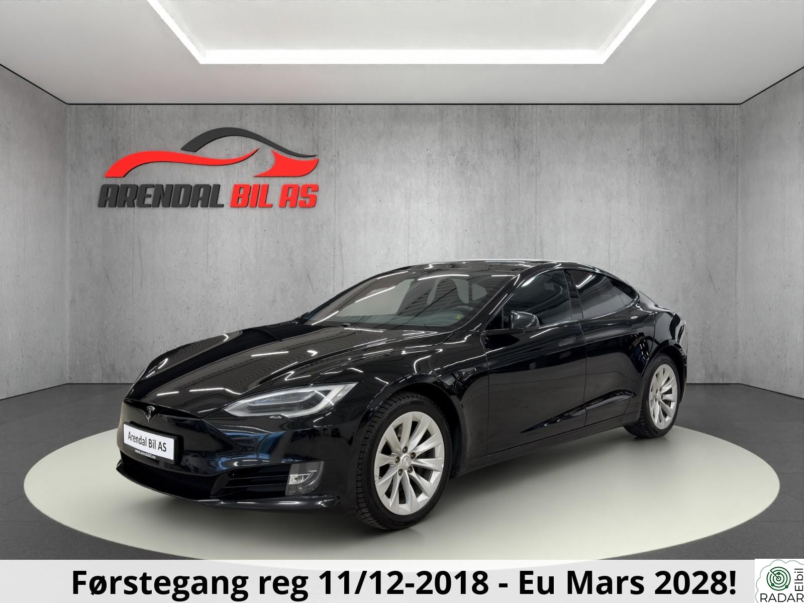 TESLA Model S 100D AWD 632 WLTP, FSD, Luftfjæring, Eu Ok 03-2028!