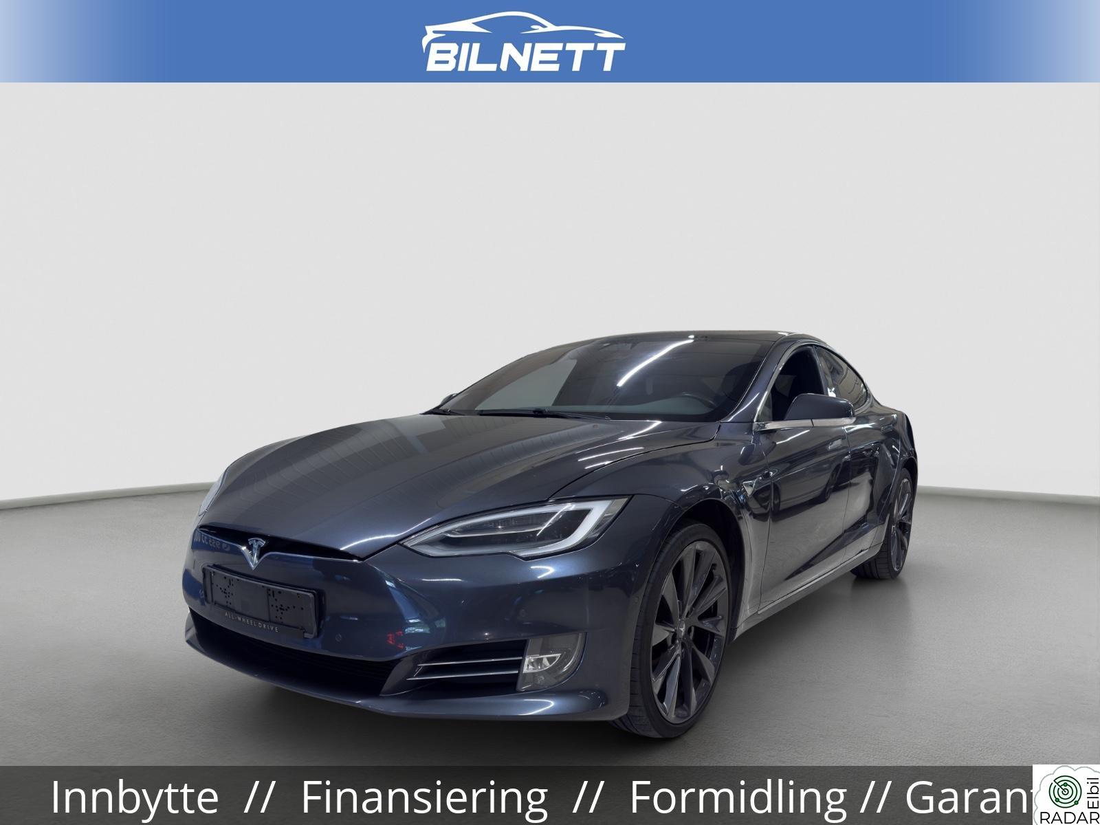 TESLA Model S 75D 4WD Rattvarme/DAB/Autopilot/Skinn/Pano++