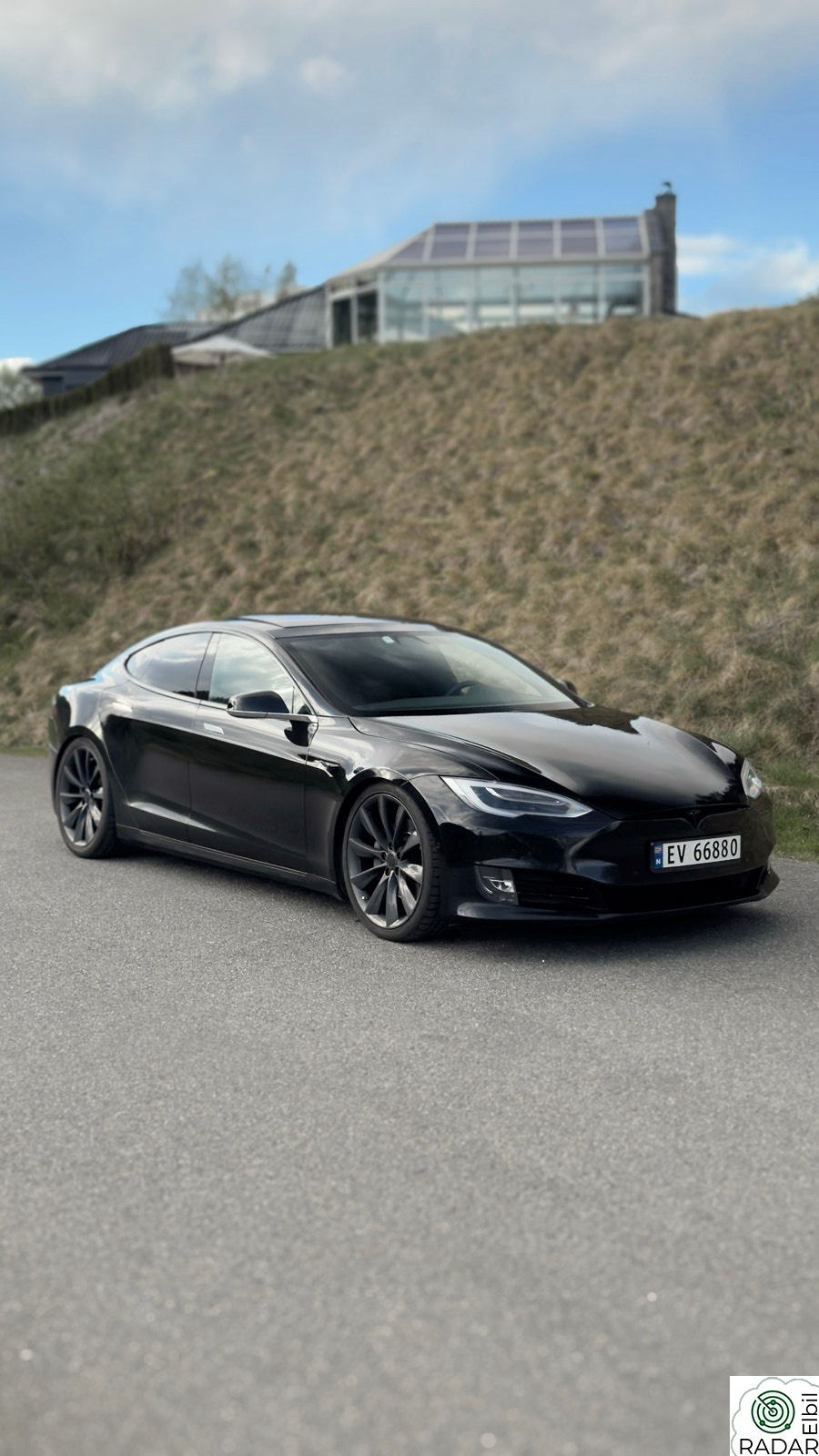TESLA Model S 75D AWD PANORAMA LUFTFJÆRING PREMIUM LYD & INTERIØR