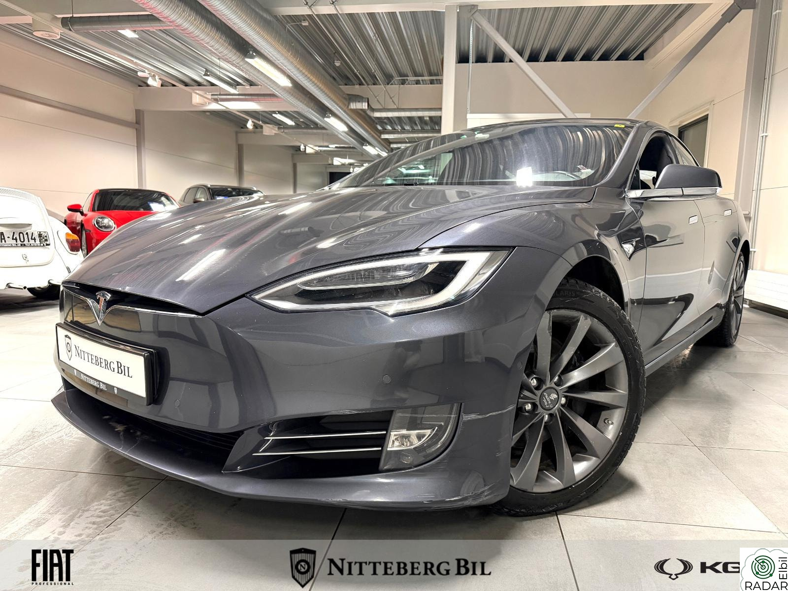 TESLA Model S 100D AWD Autopilot Panorama Luft Kamera Skinn ACC LED