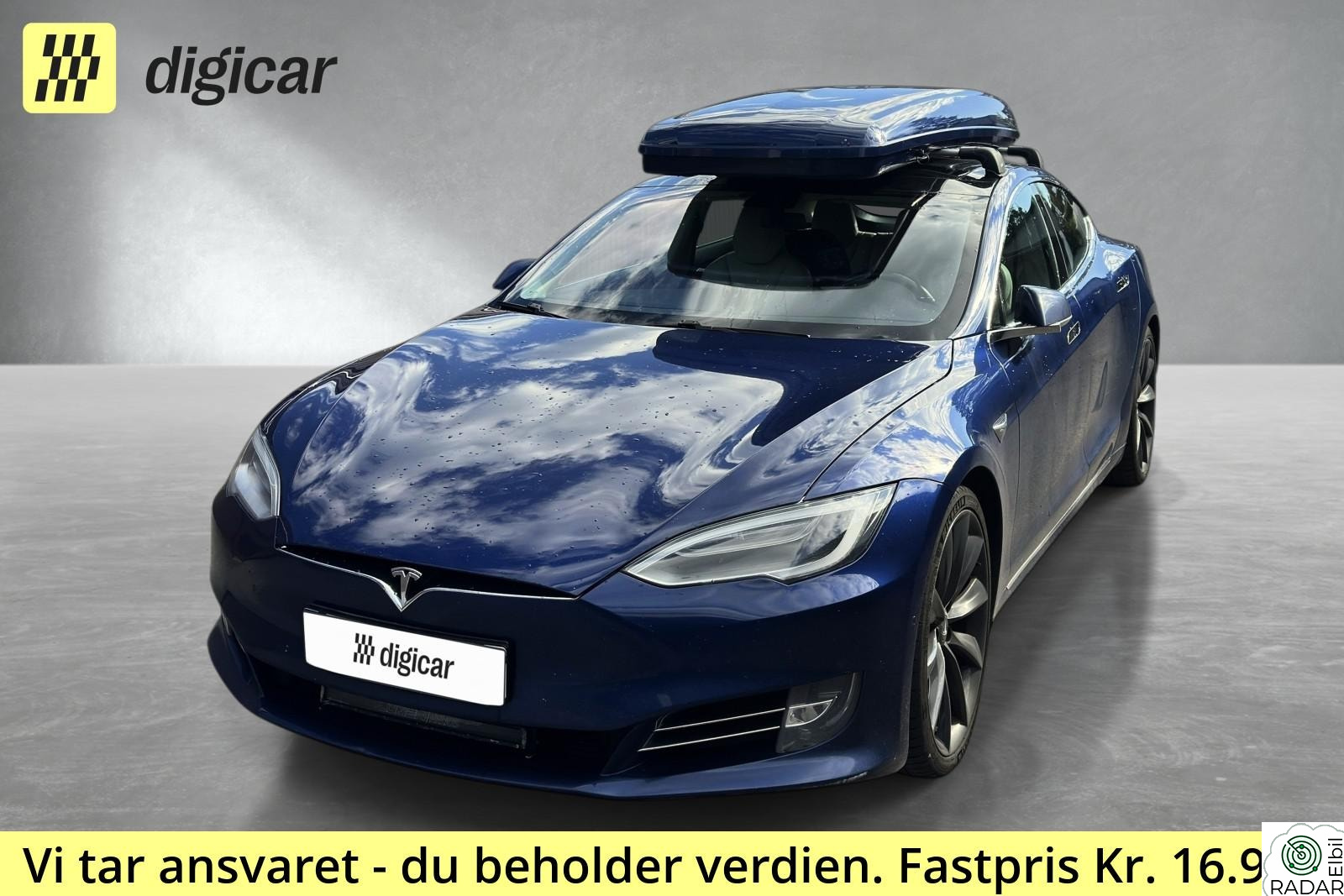 TESLA Model S 90D / Autopilot / Panorama / Premium interiør / ++