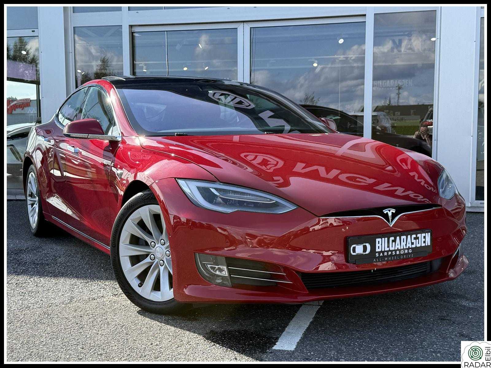 TESLA Model S 100D|AWD|Panorama|Skinn|12 måneder garanti++