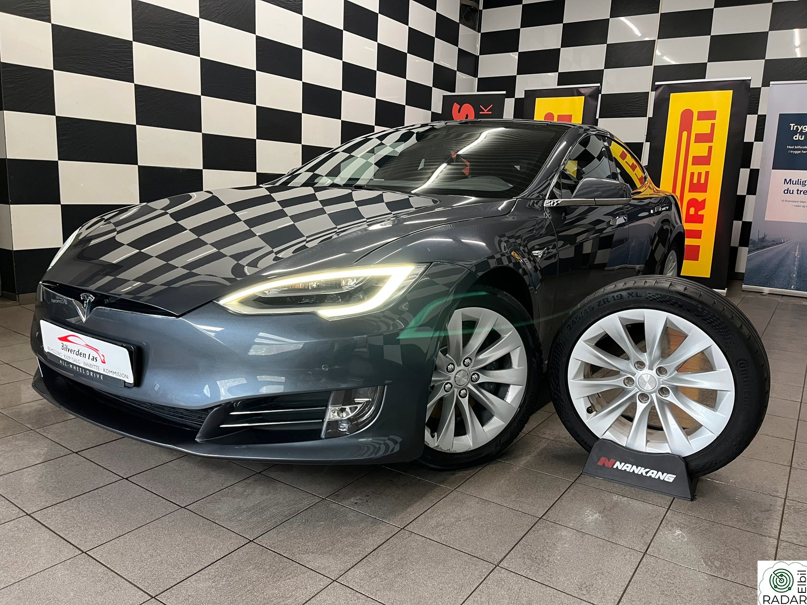 TESLA Model S 75D*PREMIUM*1-EIER*NYE SOMMER+VINTERDEKK*NY EU+SERVICE