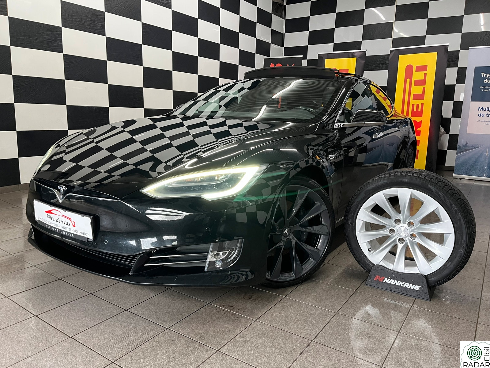 TESLA Model S 100D*4WD*LONG RANGE*PREMIUM*NORSK*1-EIER*LAV KM*NY EU