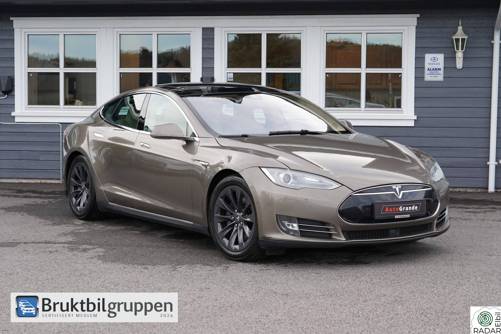 TESLA MOTORS Model S S90D AWD CCS GRATISLADING AUTOPILOT RKAM FORVARME