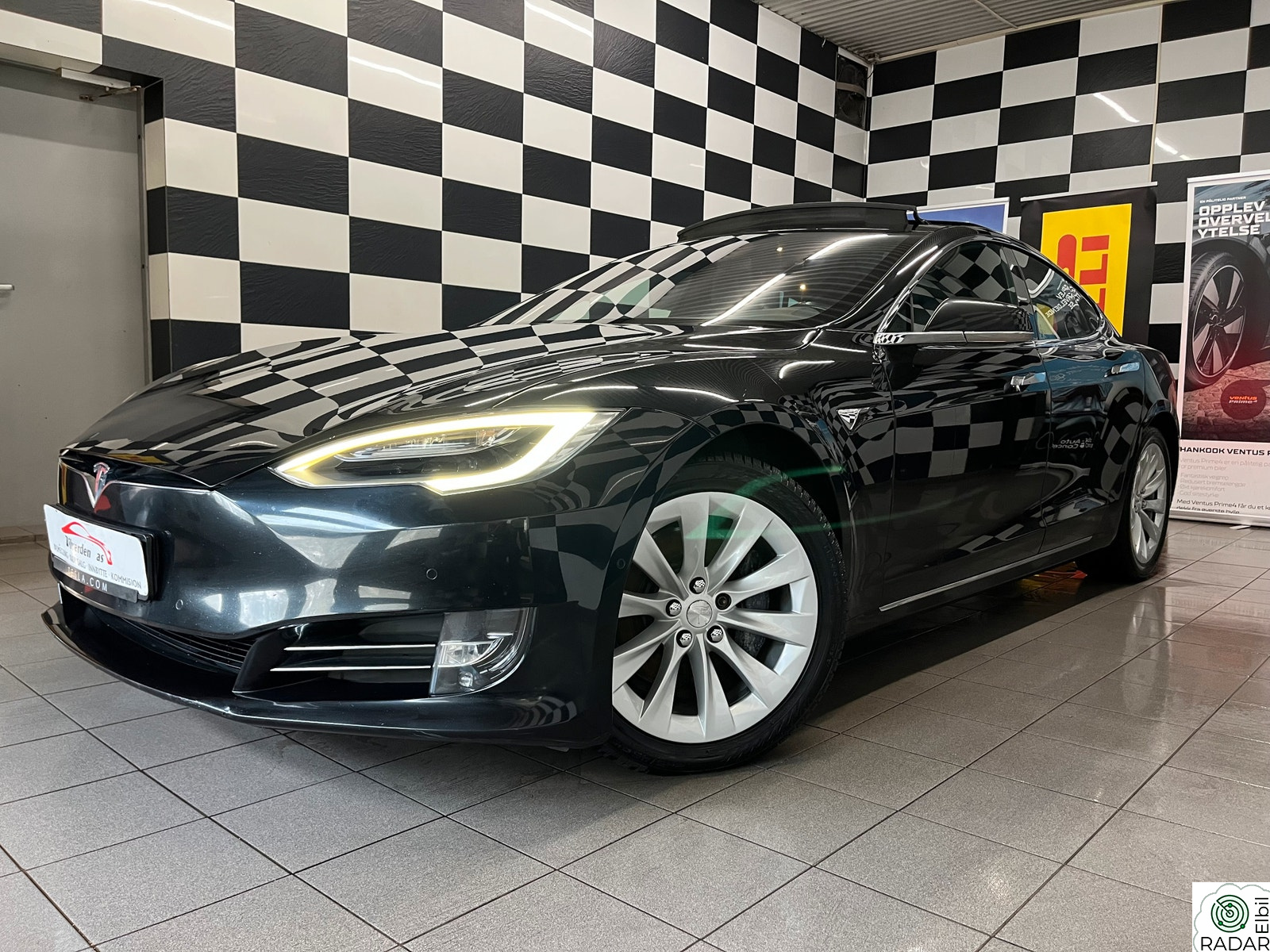 TESLA MOTORS Model S 100D*4WD*LONG RANGE*PREMIUM*ALT*NORSK*LAV KM*NY EU