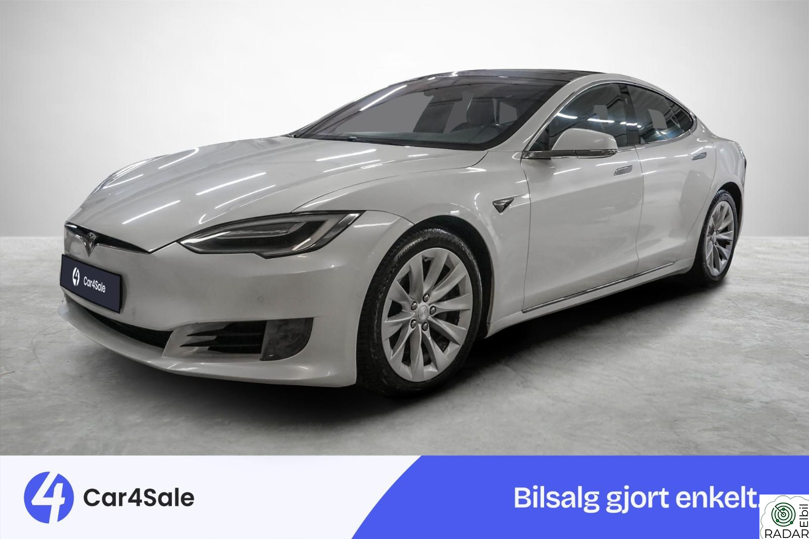 TESLA MOTORS Model S 75D 490km  / Påkostet / CCS / EAP / Vinterpakke ++
