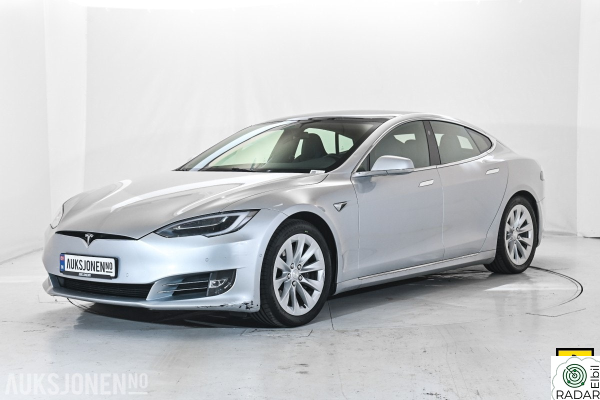 TESLA Model S 75D AWD PANORAMA LUFTFJÆRING PREMIUM LYD & INTERIØR