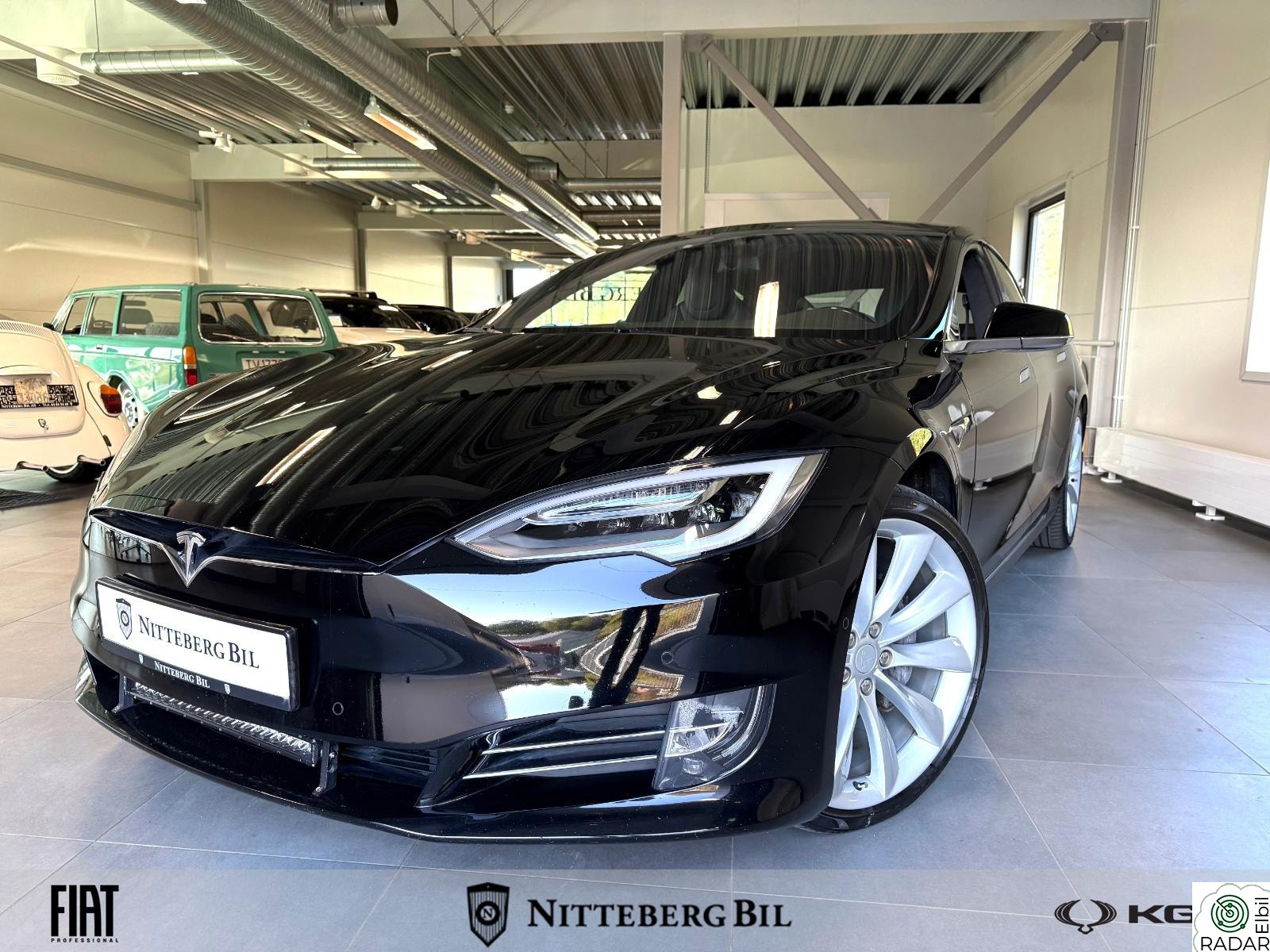 TESLA Model S 100D Luft-4x4-Glasstak-CCS-PremiumLyd-Vinterpakke.