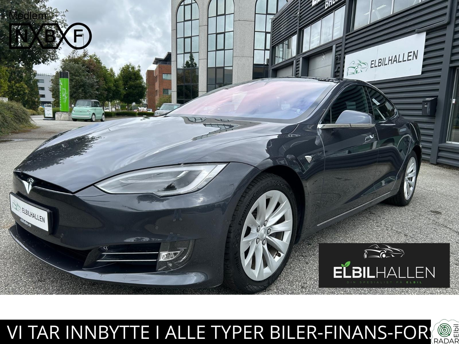 TESLA Model S 100D/SKINN/ENHANCED AP/CCS/PANO/EN EIER/KUN 60.400 KM!