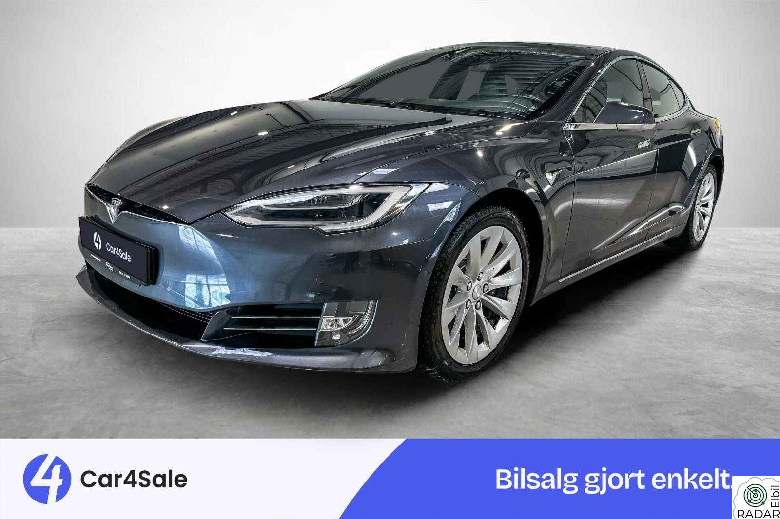 TESLA Model S 75D 490km/ CCS 2/ Nye bremser/ Ladekabel