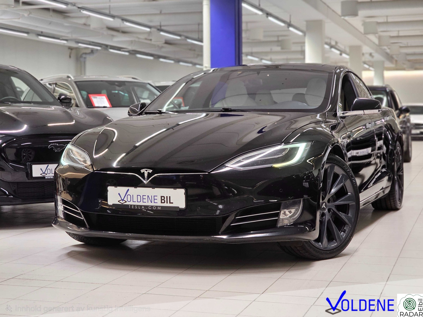 TESLA Model S S75D - 1 eier - EAP - CCS - Summon - Hvitt skinn
