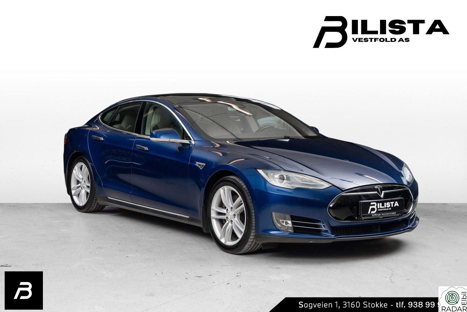 TESLA MOTORS Model S 90D Gratis Lading 4x4 Skinn Premium Påkostet EU26++