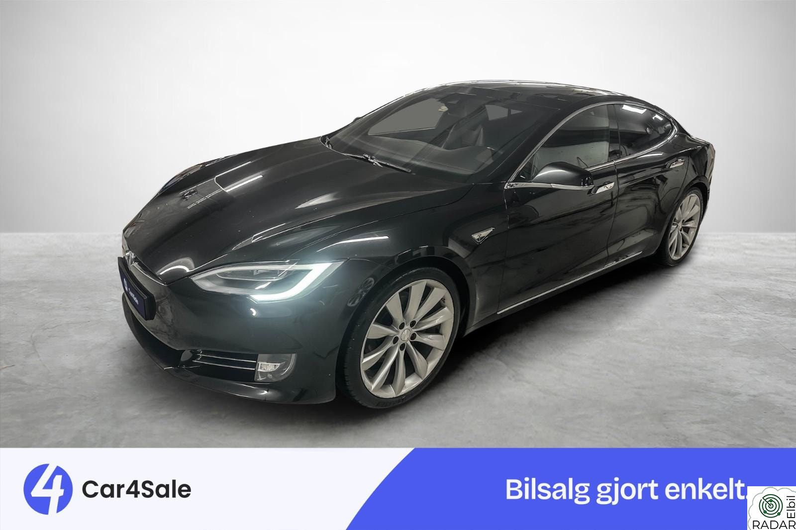 TESLA MOTORS Model S 90D Gratis Lading/ 5+2 seter/ Skinn/ AP/ HiFi/ Ny EU