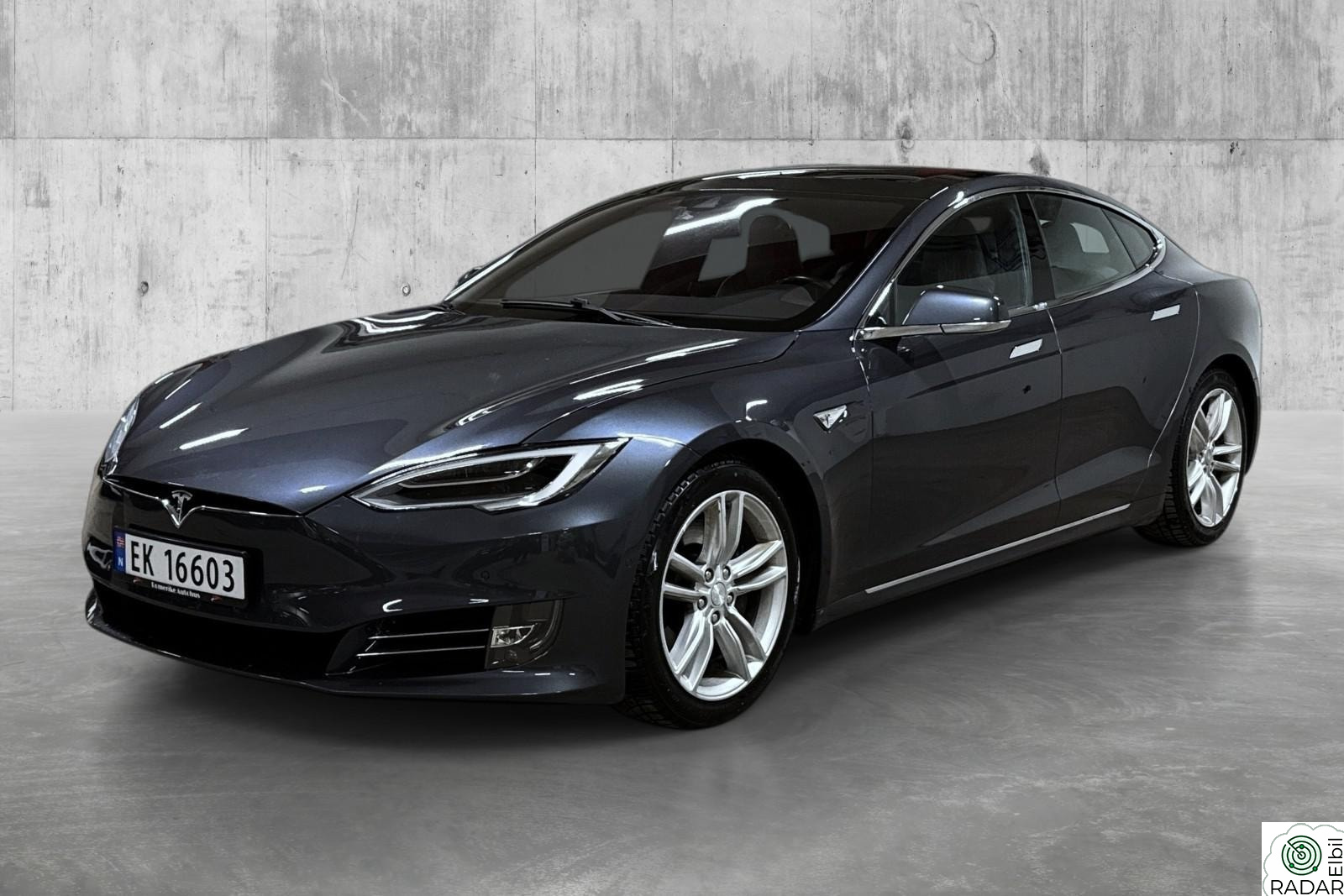 TESLA MOTORS Model S 75D.525HK.4WD.Skinn.Pen.EUapr28.WLTP414km.Se her!