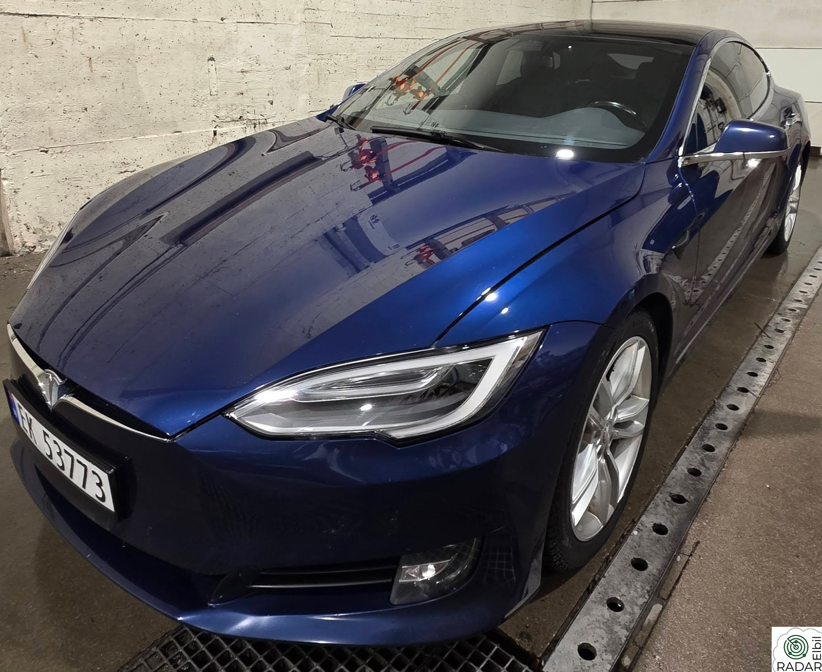 TESLA MOTORS Model S 75D 4WD Dual Drive, Forbedret autopilot.