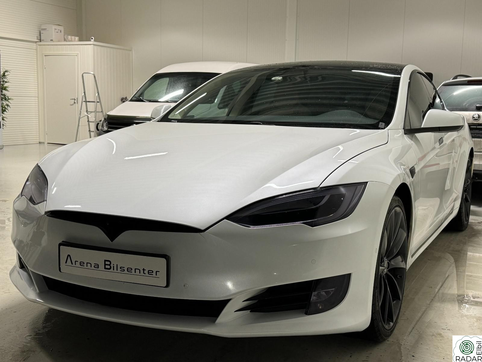TESLA Model S 75D/525hk/Luftfjæring/Premium/Vinterpakke/FSD/21"S/V/++