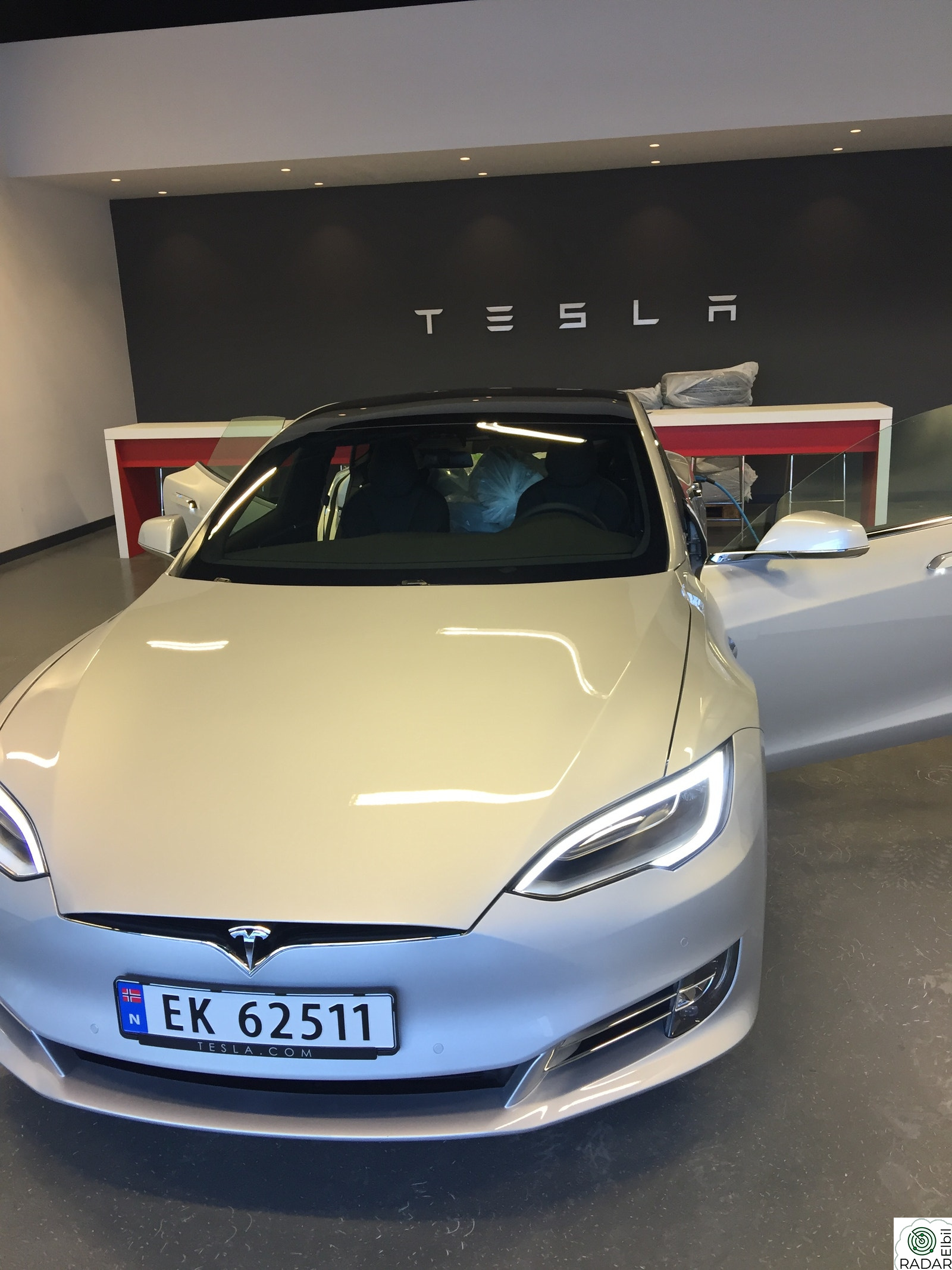 TESLA Model S Tesla S 100D Gratis superlading, Hi-Fi lyd, vinterpakke