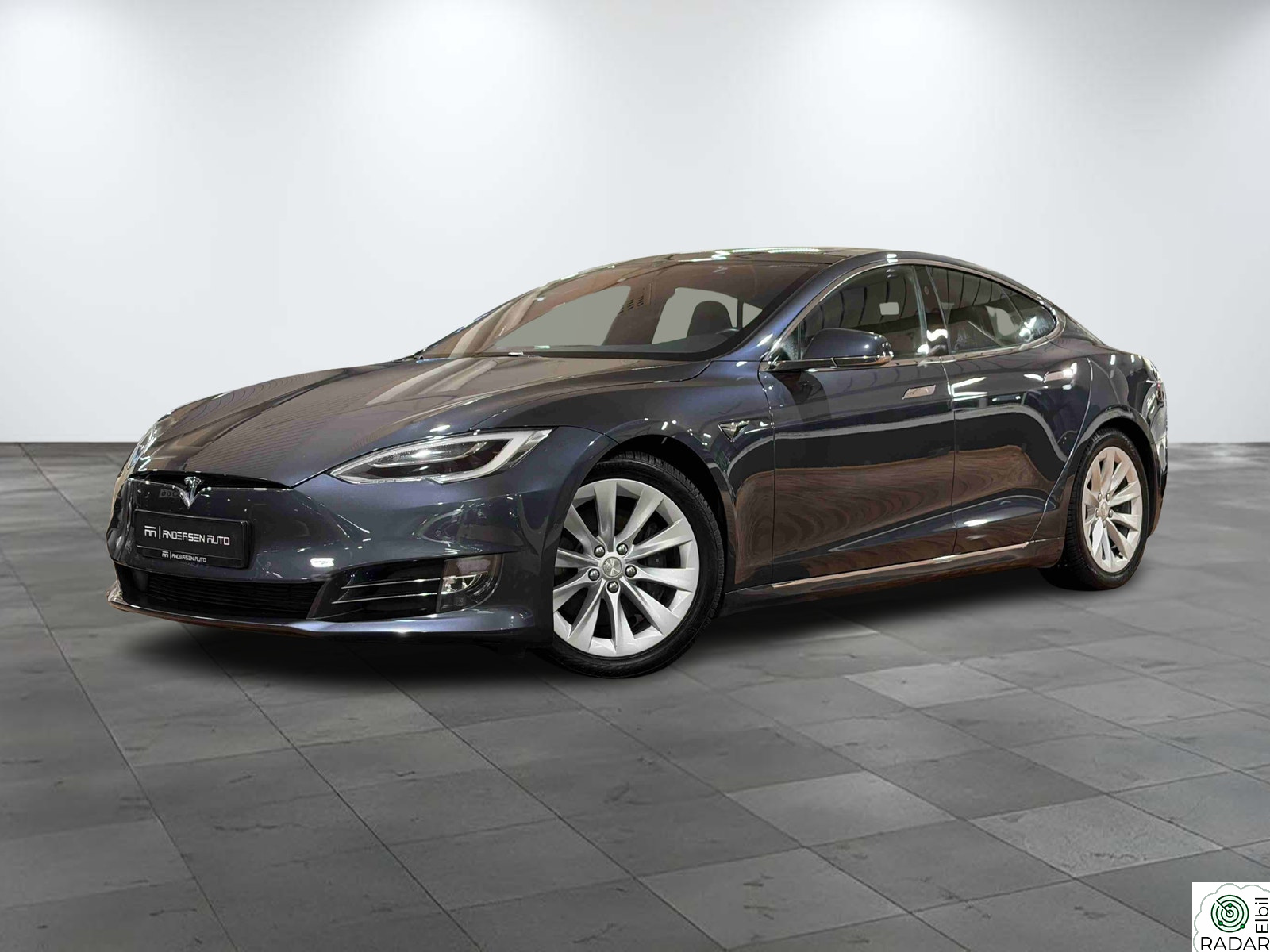 TESLA Model S 100D - Pano - Skinn - Luftfjæring - CC - Carbon++