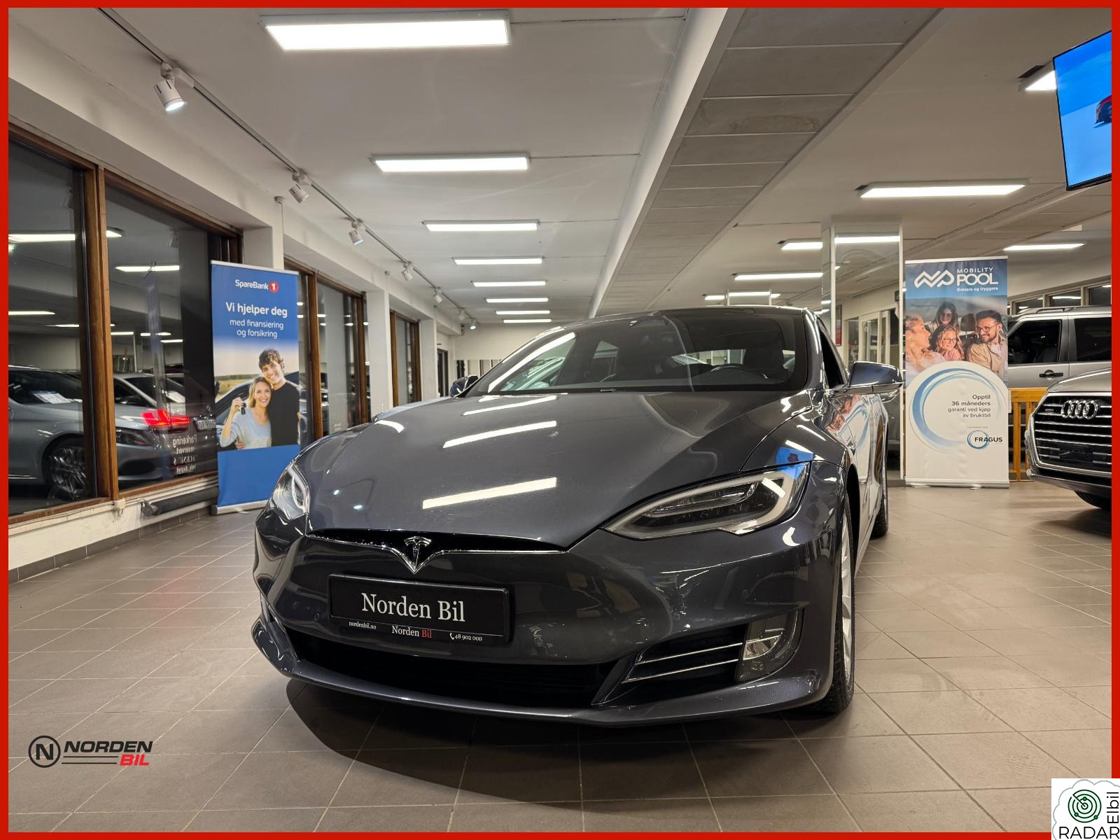 TESLA Model S Meget pen bil med nytt batteri (2025) og full historikk