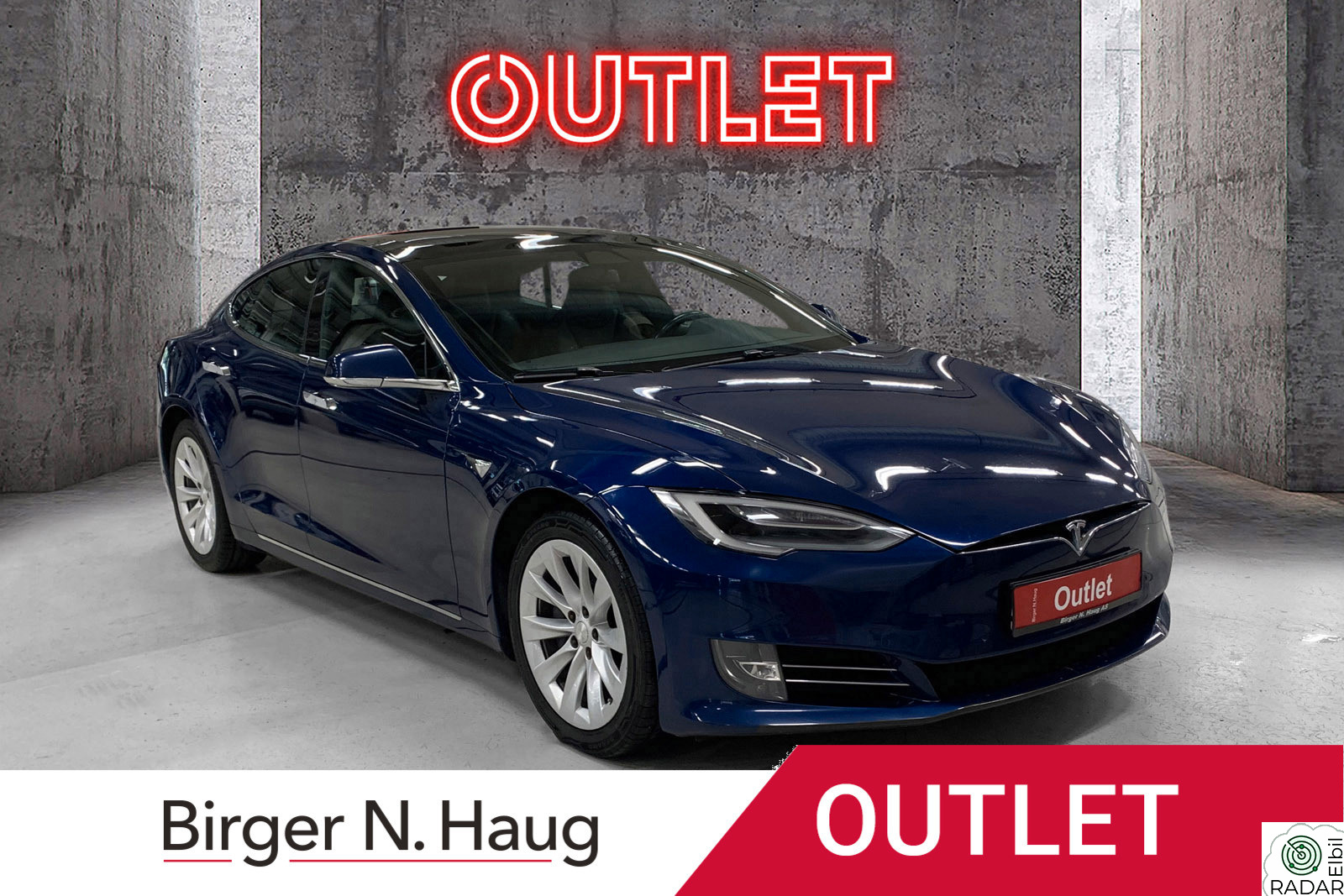 TESLA Model S 75D 4WD /OUTLET/CCS/HIFI/V.PAKKE/AUTOPILOT 2.5/MCU2/