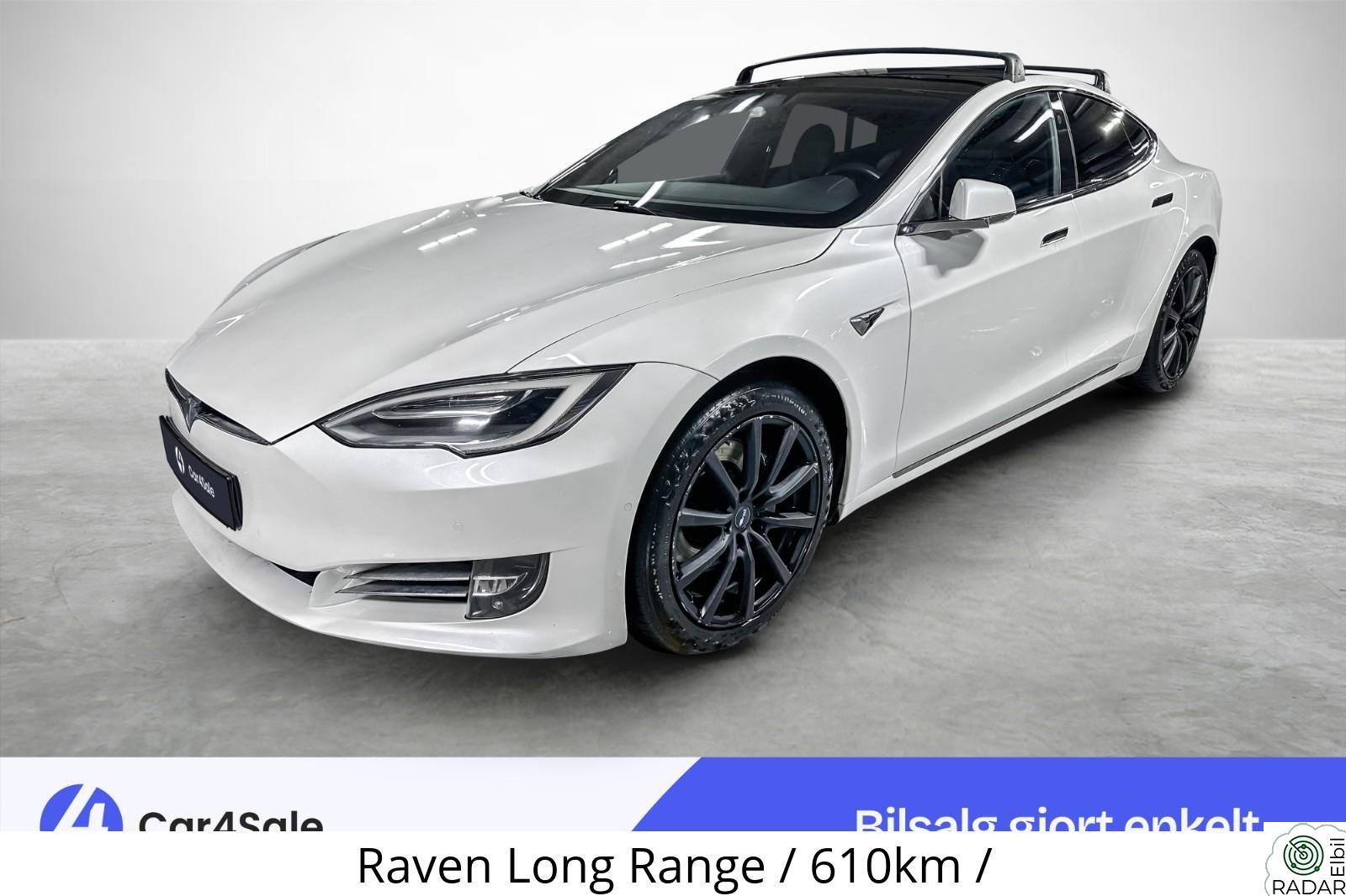 TESLA Model S Raven Long Range/ 610km/ Premium/ AP/ Pano/ Norsk/ S+V