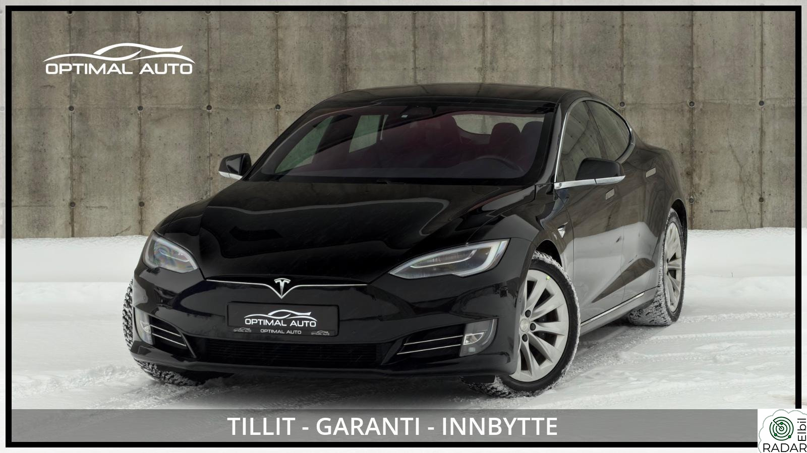 TESLA Model S Long Range 624 KM AWD/Luft/Skinn/Vinterpakke/Pano/AP/++