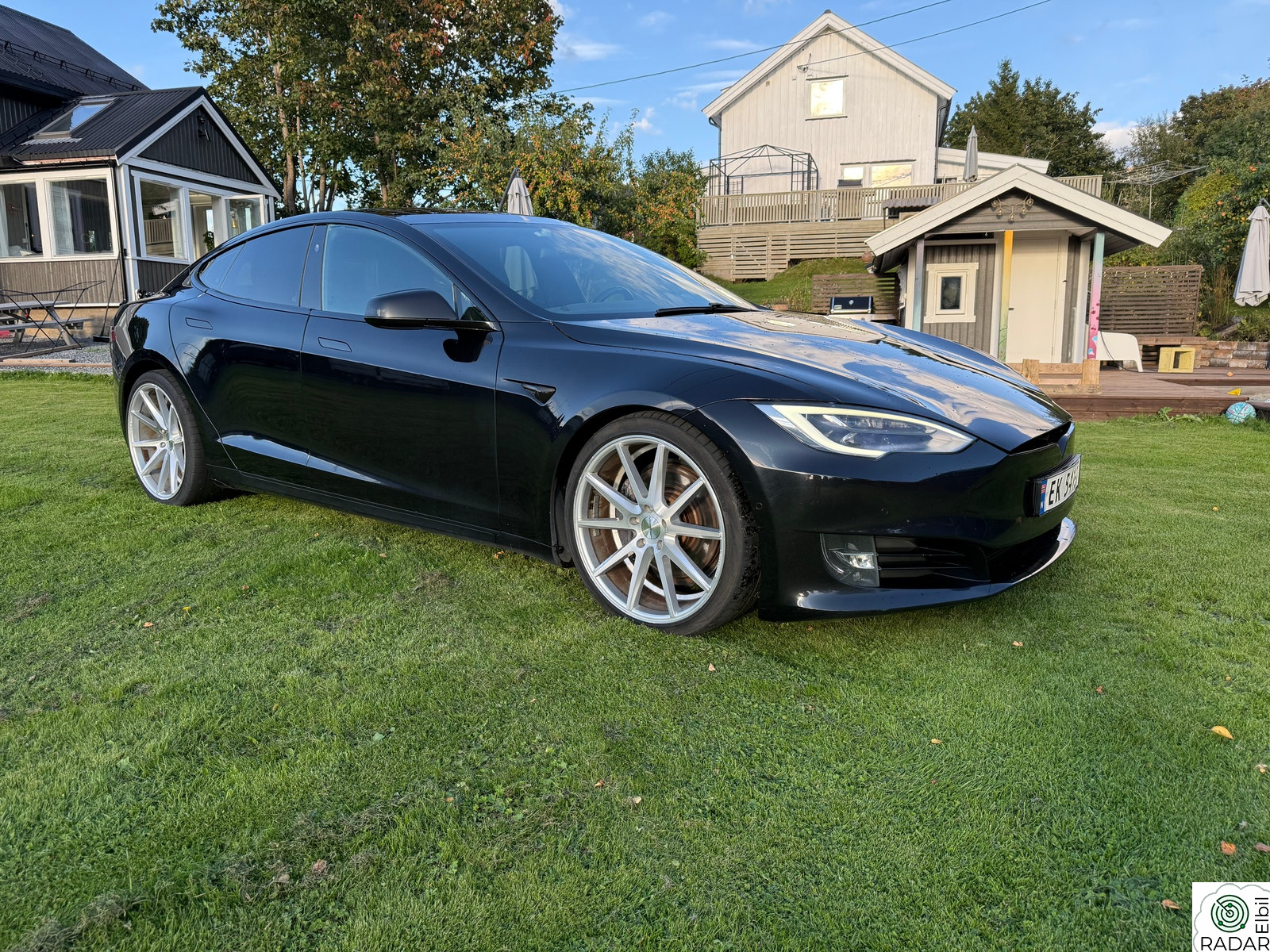 TESLA MOTORS Model S 75D 4WD, Ny EU, 21" sommer/vinter. CCS lading