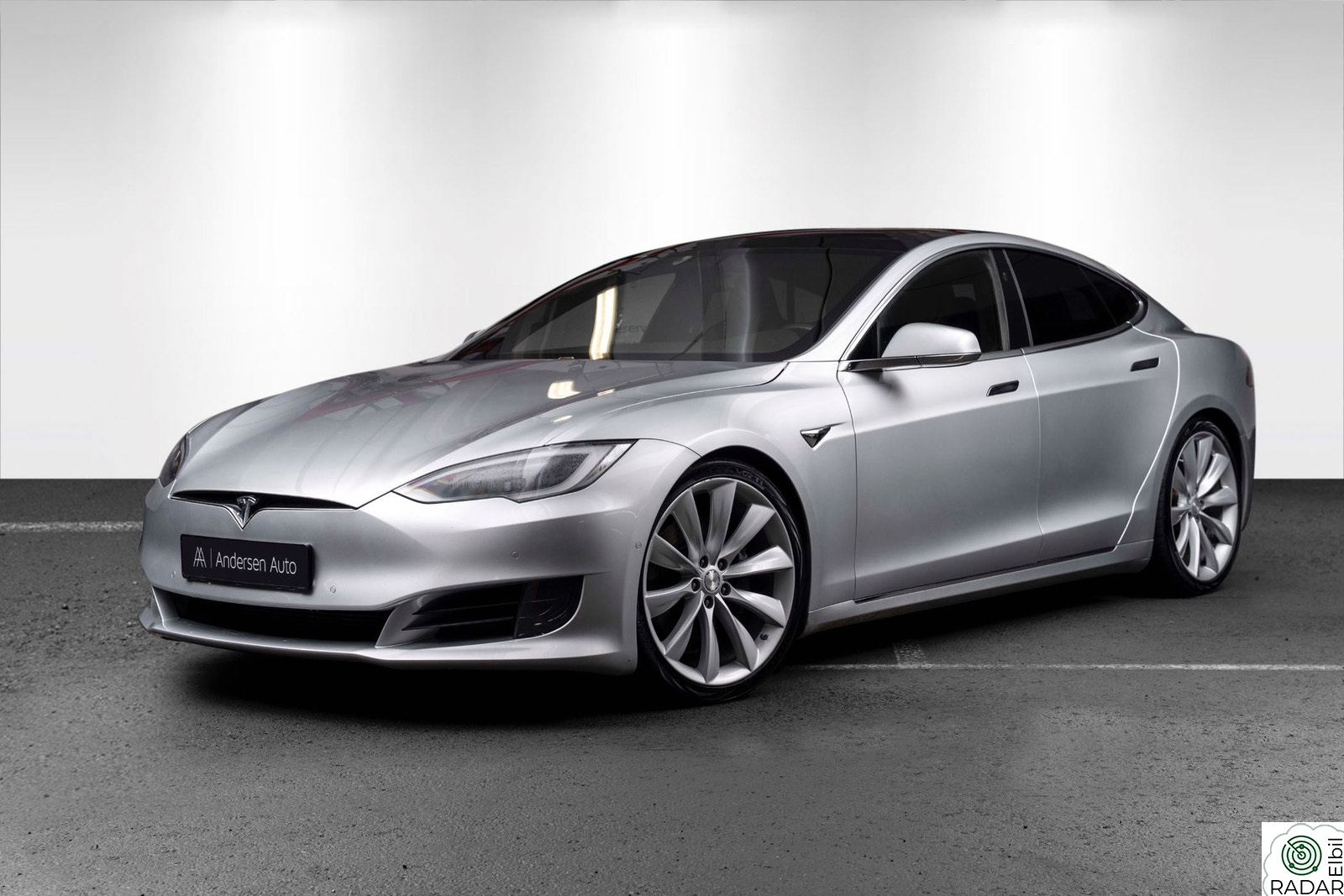 TESLA MOTORS Model S 90D - 1 eier - EAP - Vinterpakke - Skinn - Karbon +++