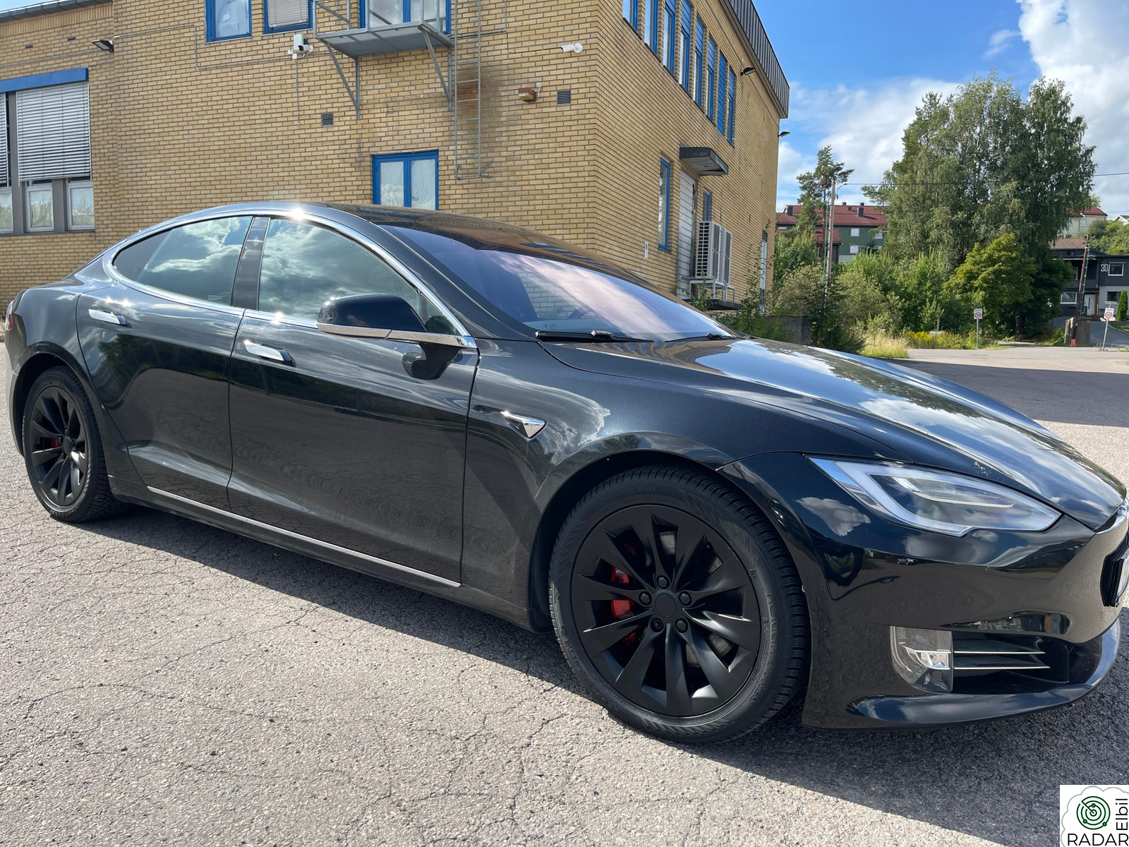 TESLA MOTORS Model S 75D 4WD EU-OK PREMIUM PANO NY BATTERI
