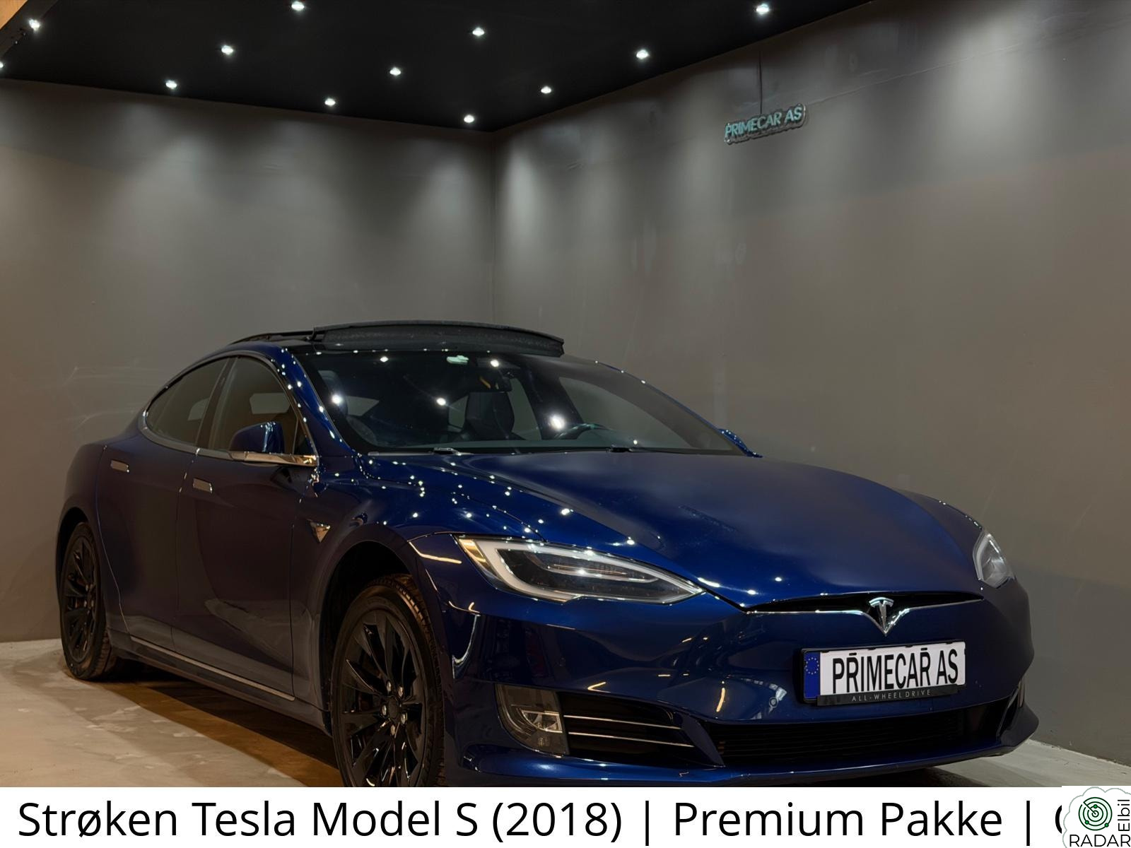 TESLA Model S VinterPakke|Autopilot|GodtUtstyr|Soltak|R.kam|Navi|NyEU