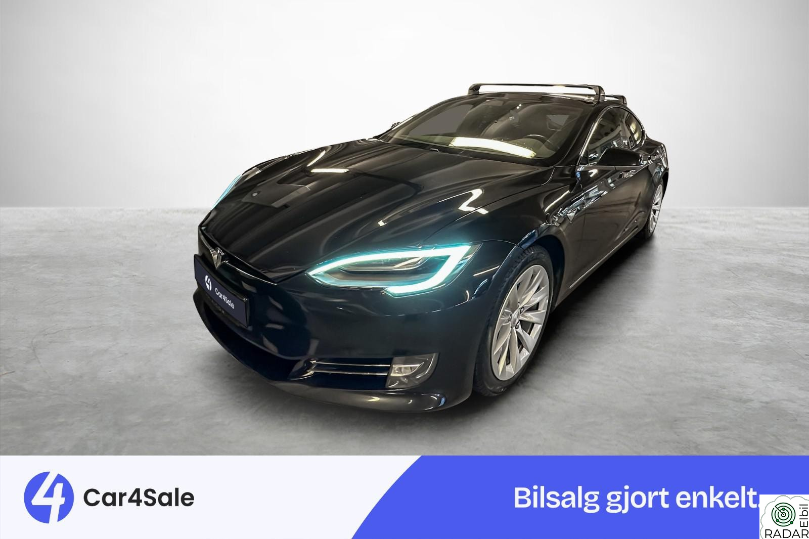 TESLA Model S 75D 490km / Skinn / Soltak / AP / Karbon / Luft / EU27+