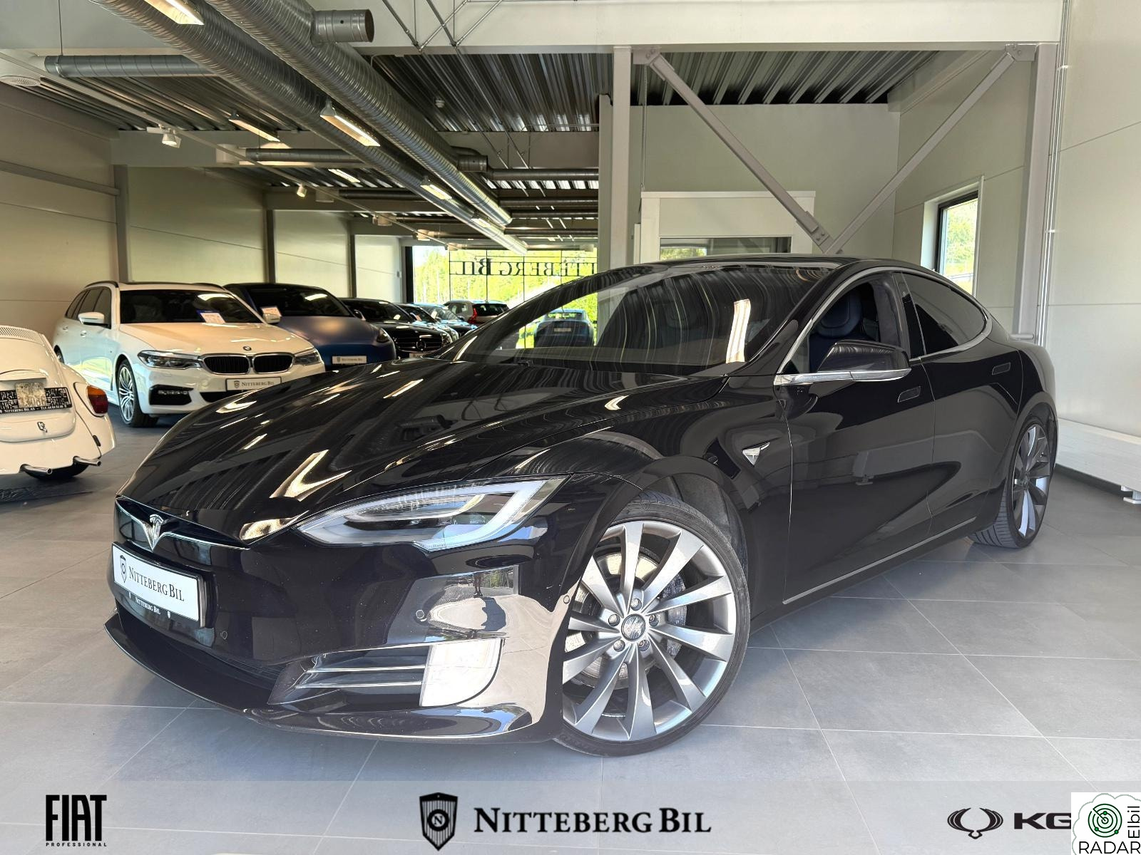 TESLA Model S 75D AWD-Skinn-Navi-R.Kamera-Pano-Premium Lyd-Autopilot
