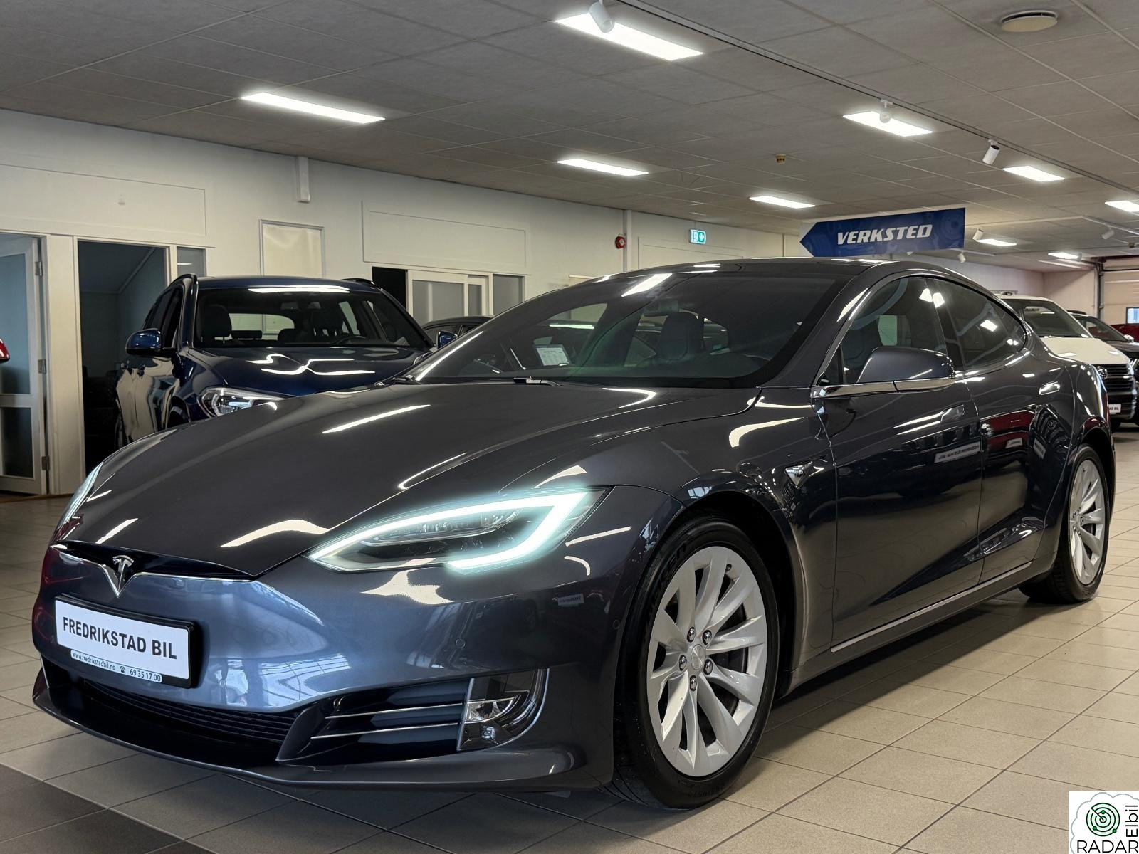 TESLA Model S 75D-4WD-SKINN-PREMIUM-R.KAM-PANO-CCS-LUFTFJÆRING-NAVI