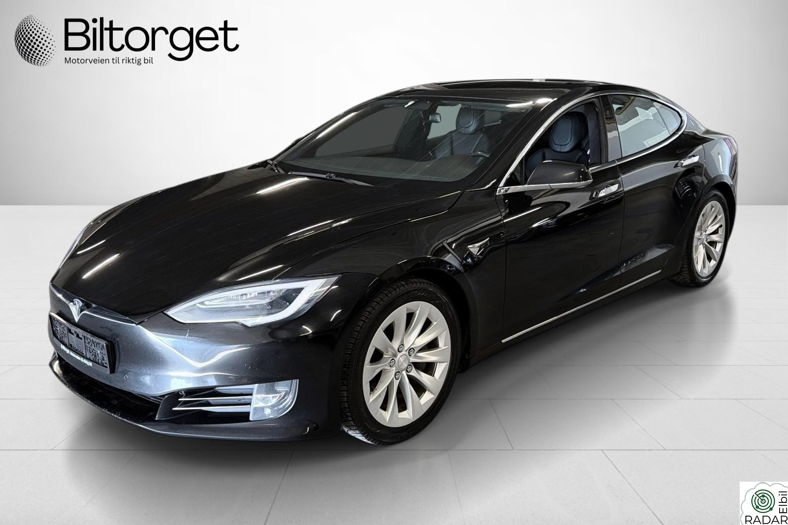 TESLA Model S 100D 632km Svart/Svart Premium Nytt batteri 2024 1-eier