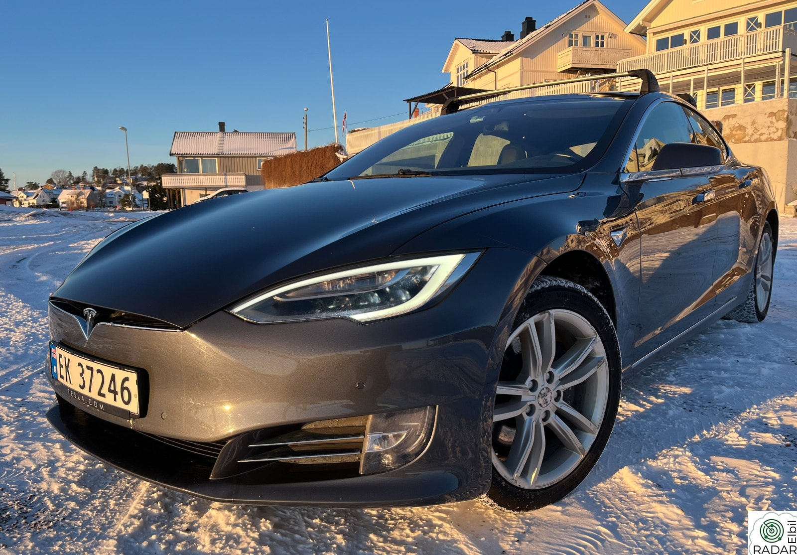 TESLA MOTORS Model S 90D | GRATIS superlading + WiFi | ALLE utstyrspakker