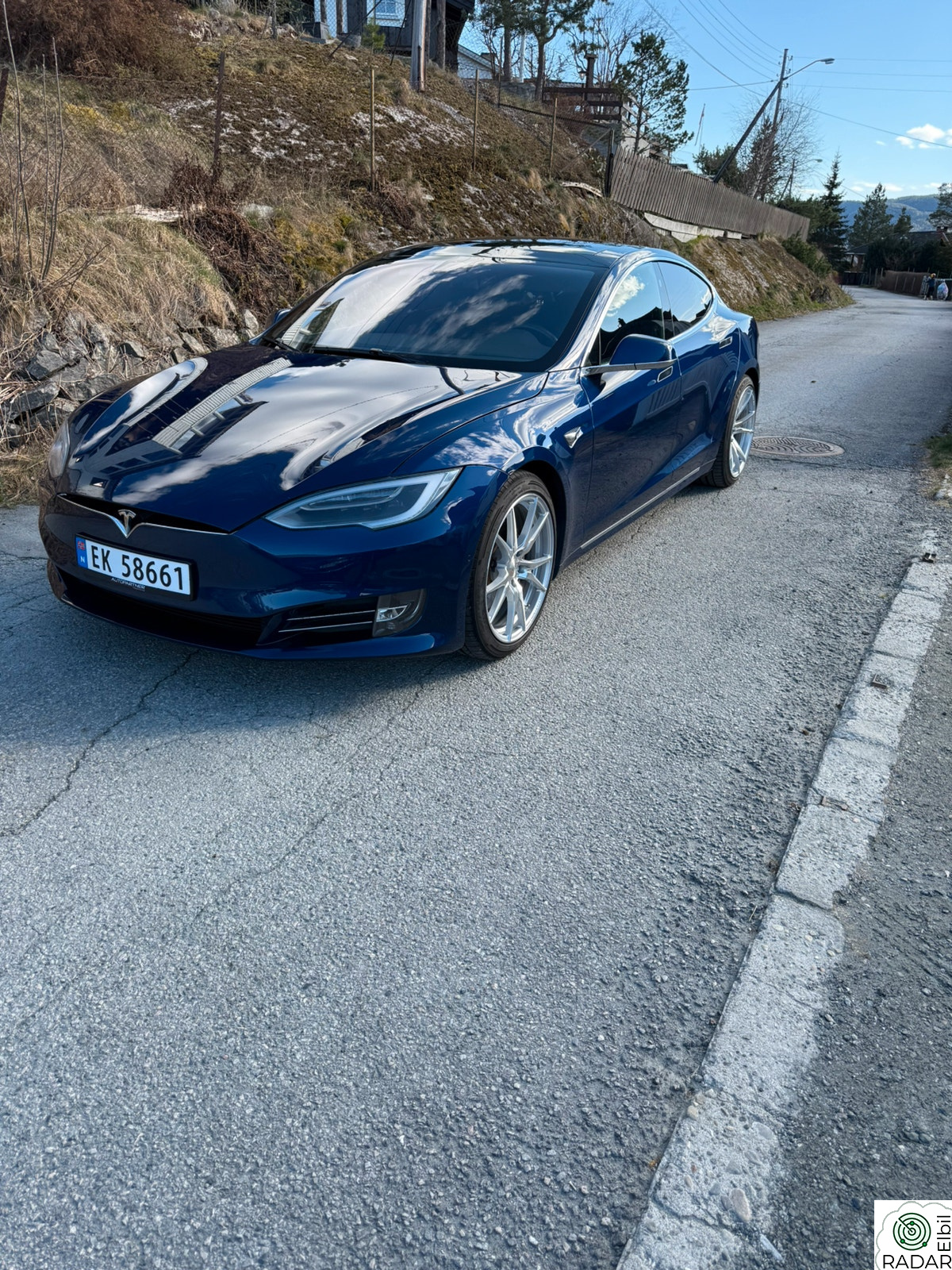 TESLA Model S 75D 4WD, ultra hifi, vinter, luft, full nextgen, Ny EU