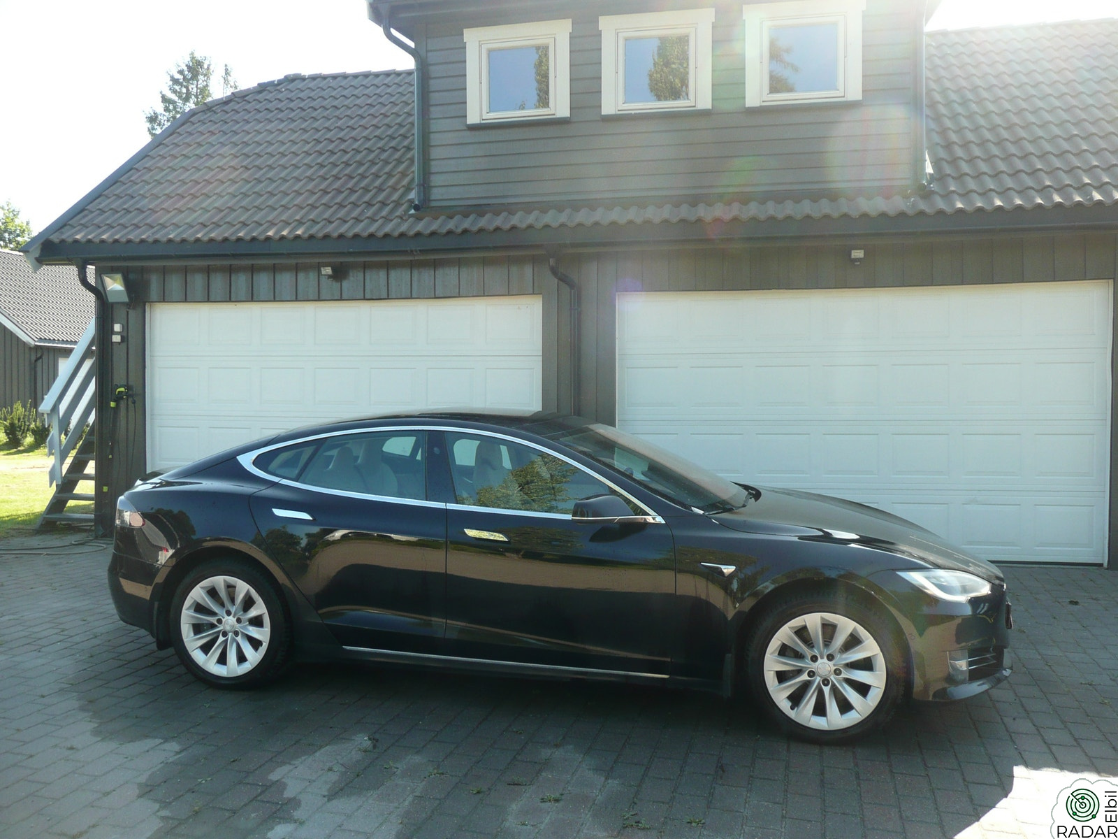 TESLA Model S 75D 4WD, ny kompressor og luftfjærer, eu-ok