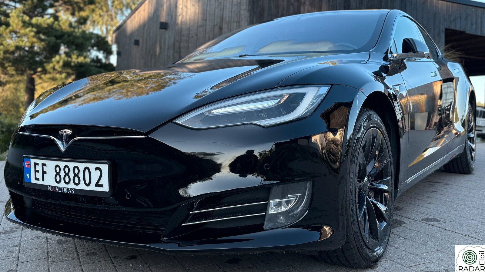 TESLA Model S 4x4 /panorama/luftfjæring
