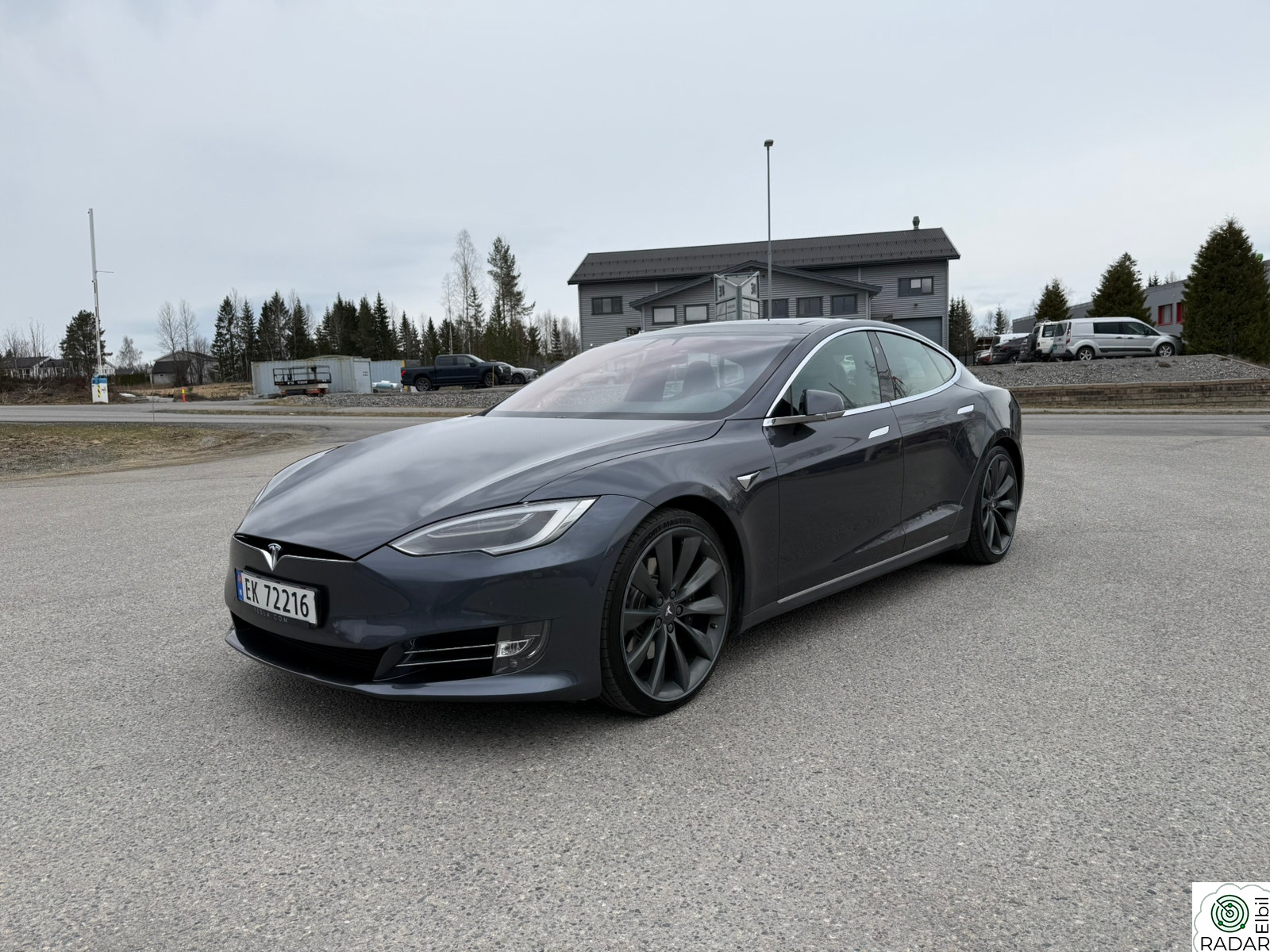 TESLA Model S 75D 4WD | Skinn, | Luftfjæring  | CCS | EU
