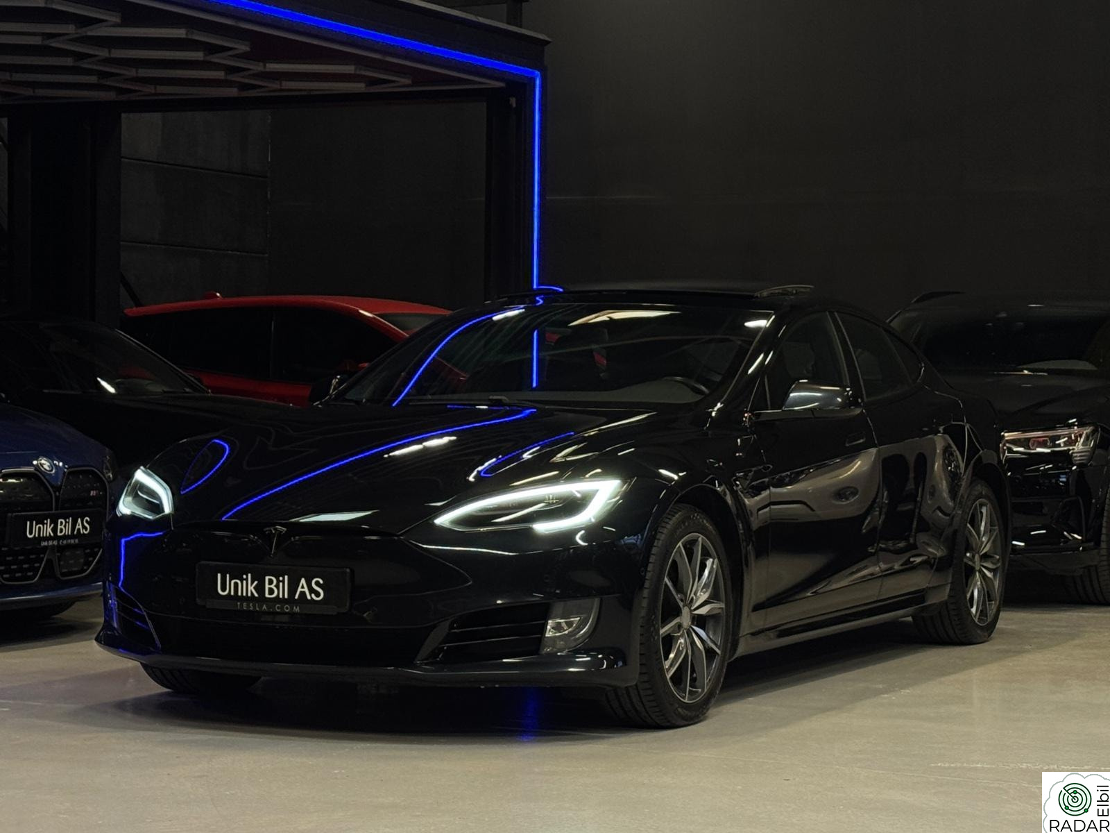 TESLA Model S 100D/ BLACK EDITION/ 4x4/ FSD/ SOLTAK/ SKINN/ CCS/ LUFT