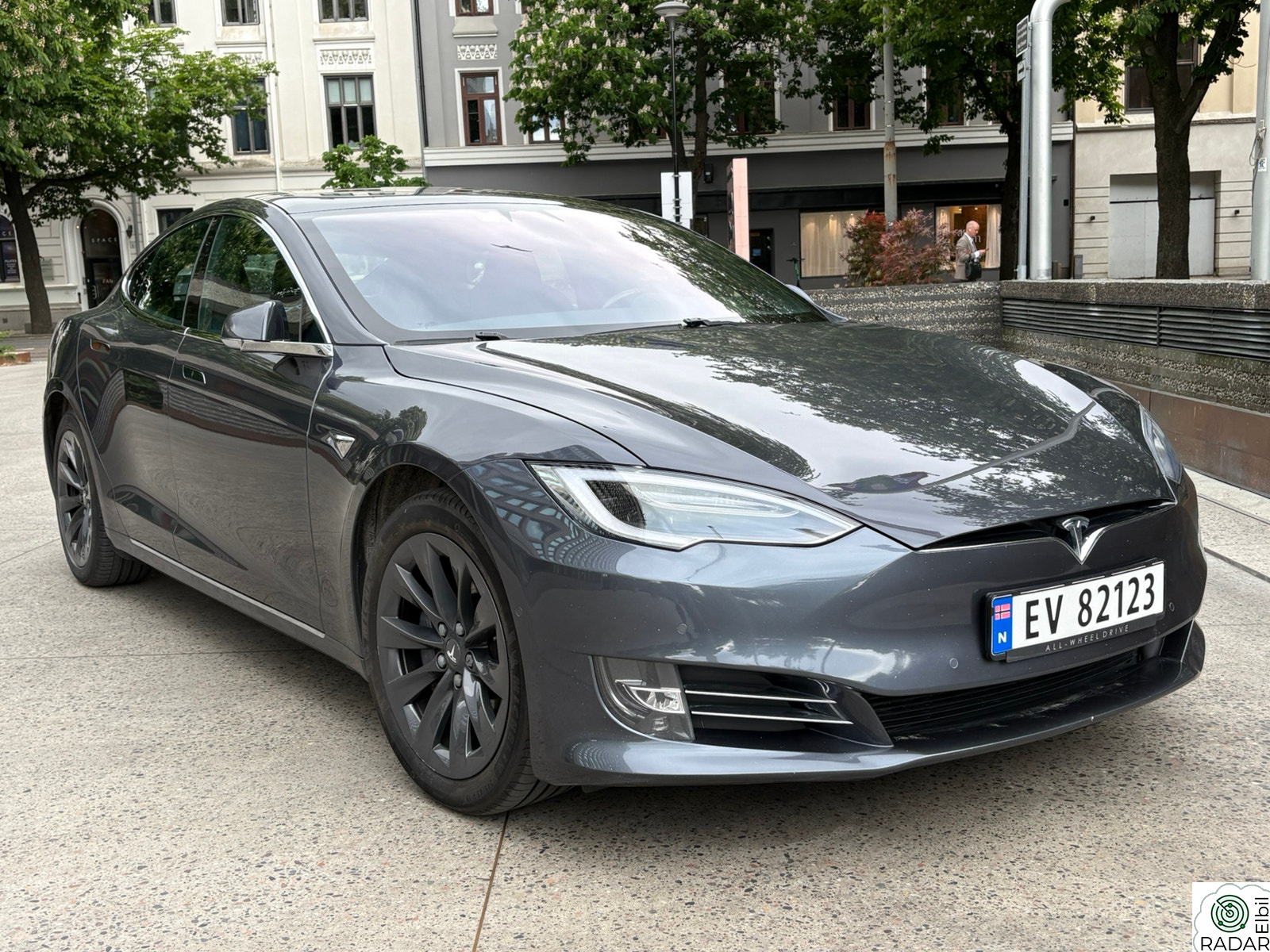 TESLA Model S 100D Long Range 4WD, Raven m AP3/Panorama/NAF Test