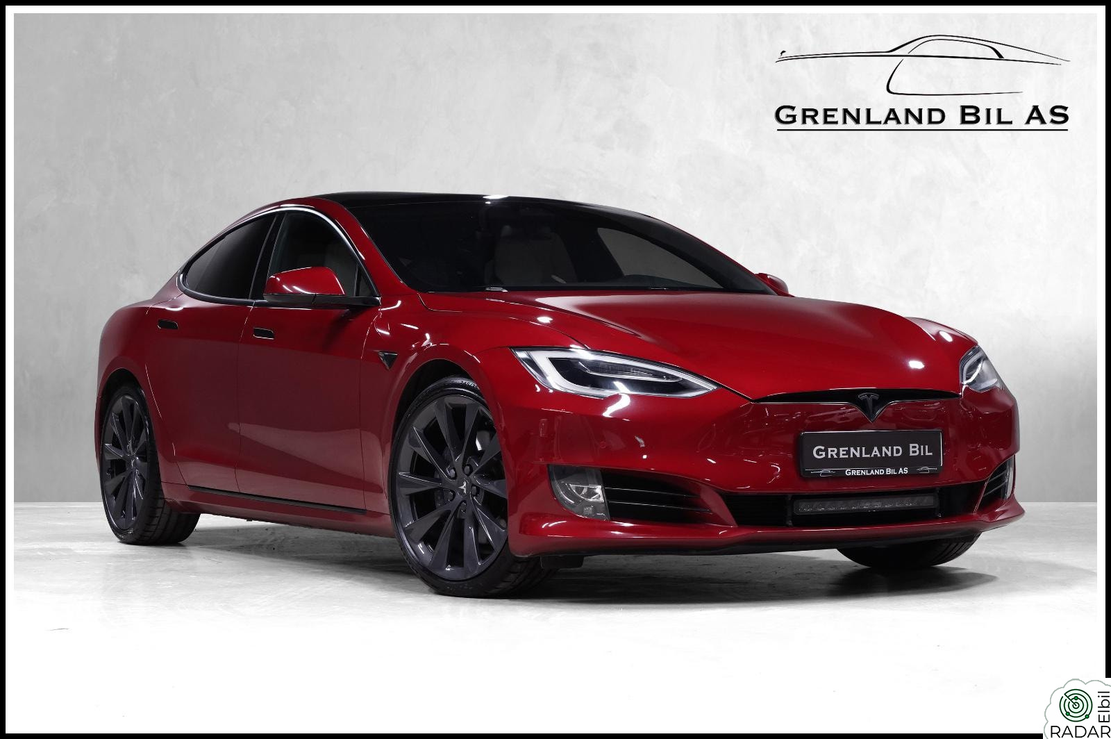TESLA Model S LR AWD 624KM Autopilot PremiumLyd Vinterpakke Panorama