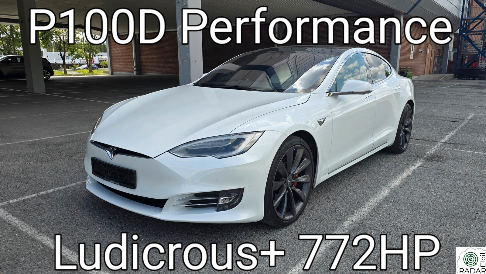 TESLA MOTORS Model S P100D Performance Ludicriuos+ 772HP